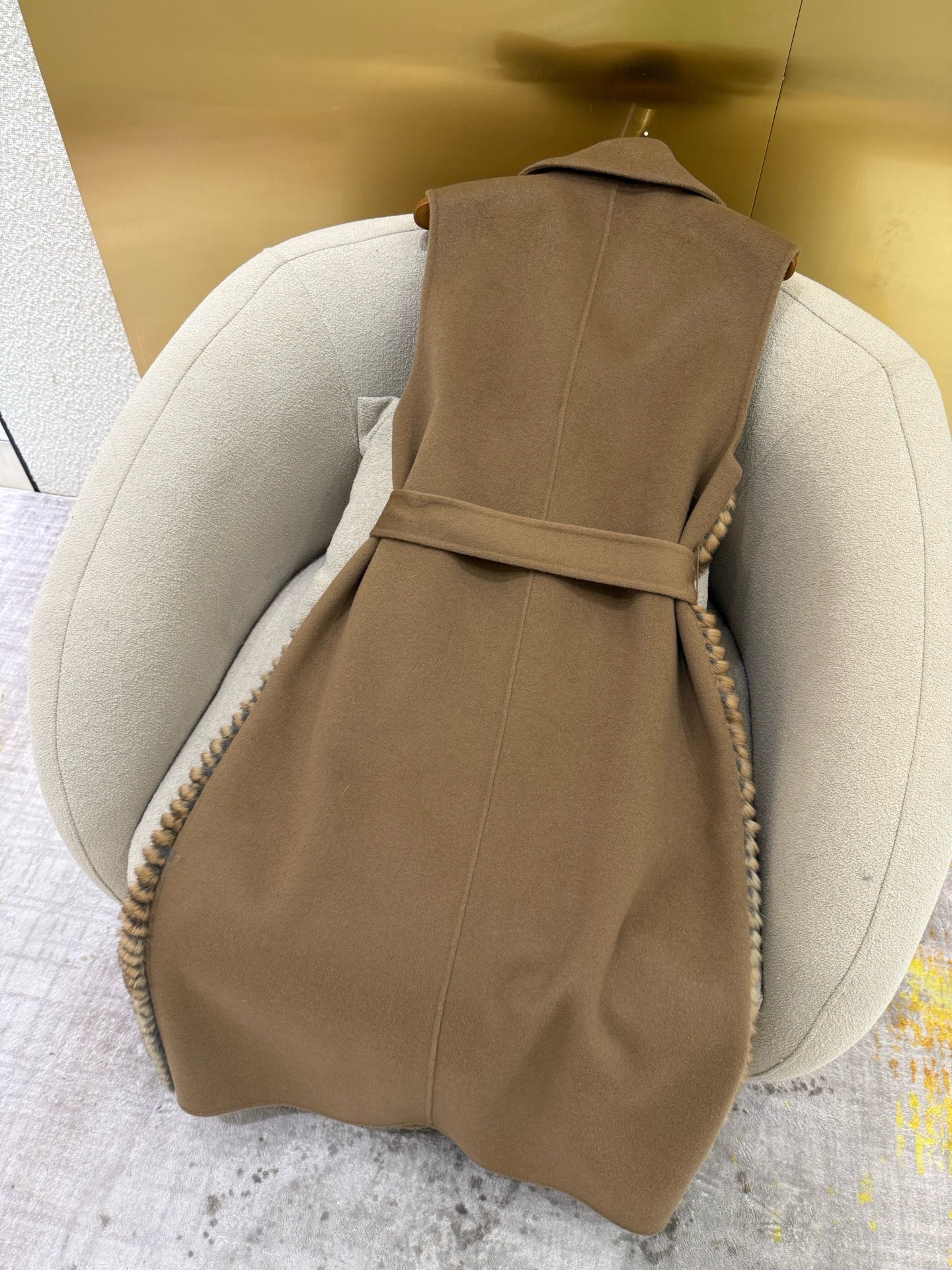 Elegant Long Vest with Cashmere and Wool Blend - Sophisticated Design 10 i1760932015713 5154 0 8