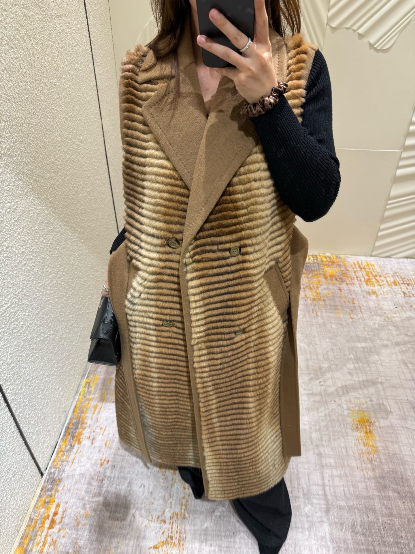 Elegant Long Vest with Cashmere and Wool Blend - Sophisticated Design 3 i1760932015727 6876 0 1