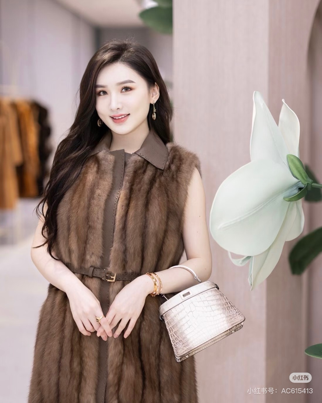 Fendi Purple Label Mink Fur Vest Coat – Timeless Luxury & Elegant Style