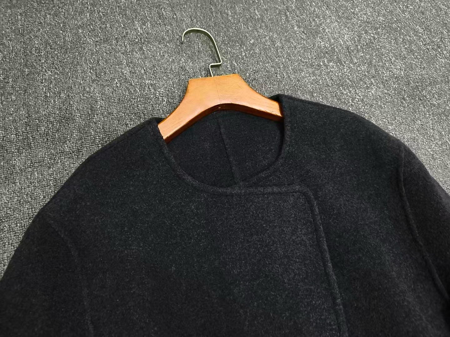 Toteme Straight-Fit Drop Shoulder Collarless Coat - Original Fabric, Sizes Available 7 i1761545364001 8715 0 5