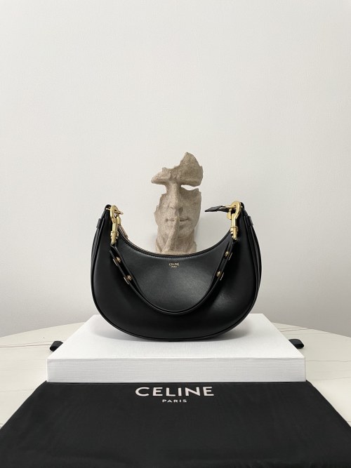 Celine Ava Strap Handbag, Adjustable Buckle Design, 24 x 13 x 7 cm 1 Celine Ava Strap Handbag, Adjustable Buckle Design, 24 x 13 x 7 cm