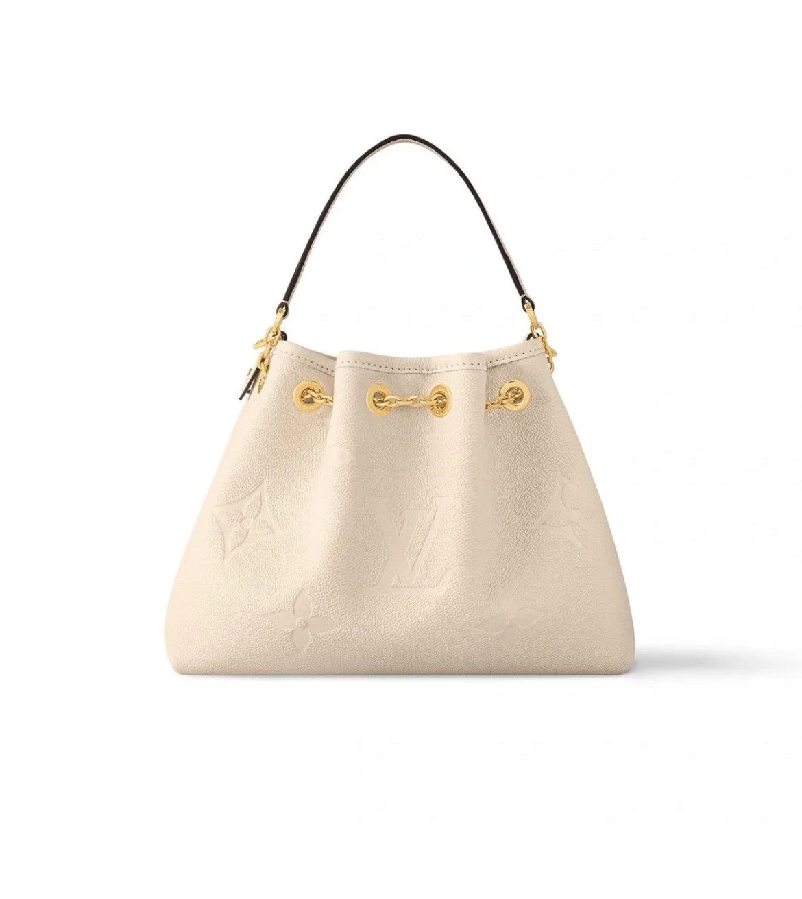 Louis Vuitton Bolsos de mano Beige Blanco Empreinte​ Colección de verano Fashion M46545
