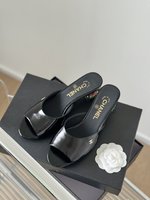 Chanel Shoes High Heel Pumps Slippers Cowhide Genuine Leather Sheepskin Spring Collection