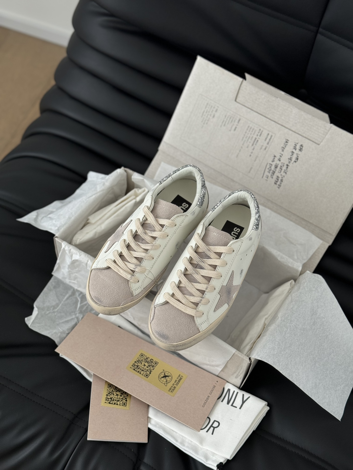 Golden Goose Skateboard Shoes Single Layer Shoes Doodle