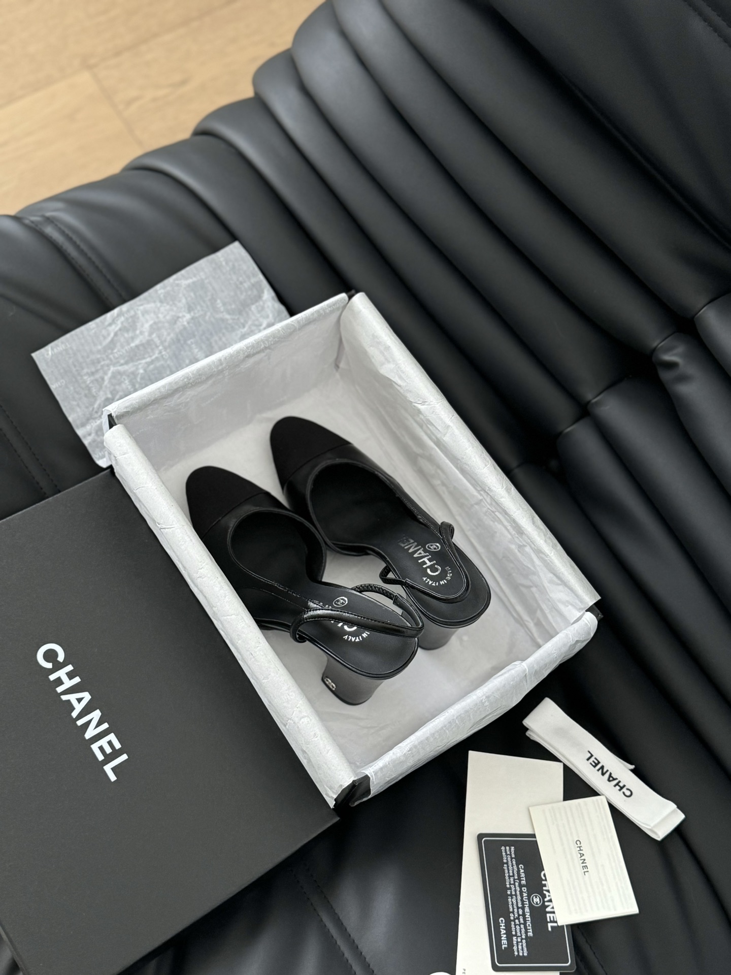 Chanel Zapatos de tacón alto Sandalias Cuero de vaca Piel oveja