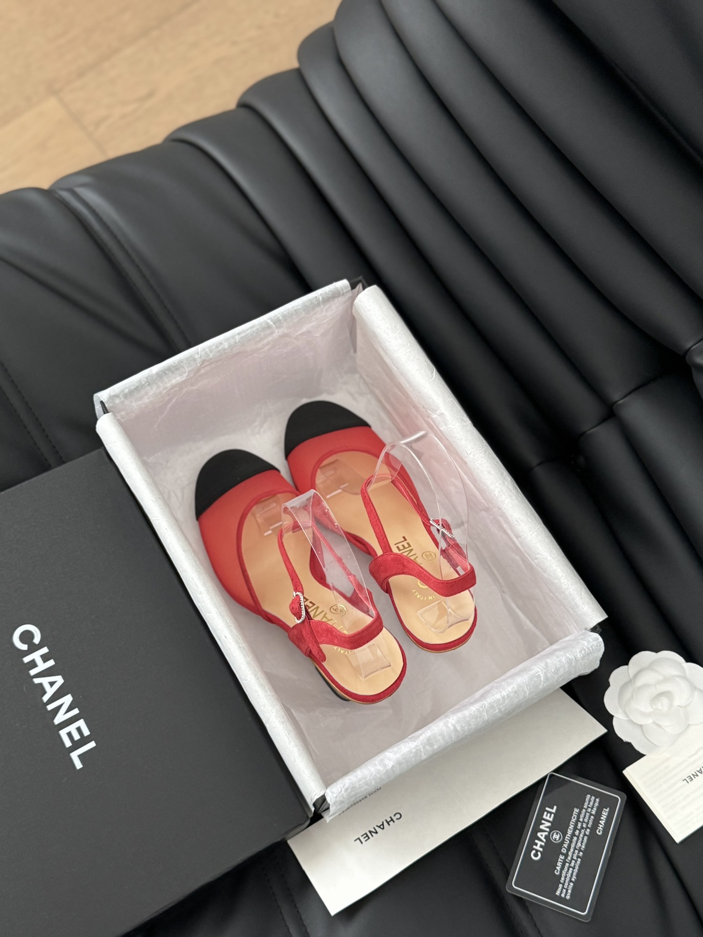 Chanel Shoes Sandals Gauze Genuine Leather Sheepskin Spring/Summer Collection
