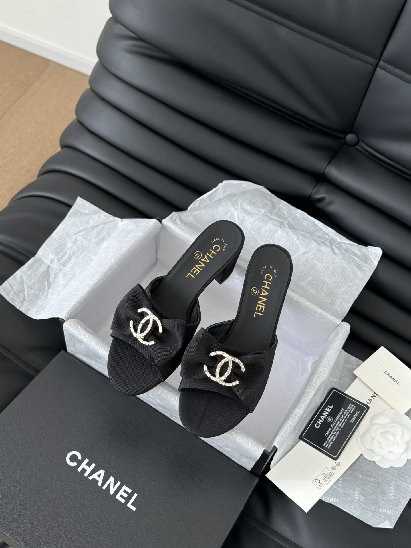 Chanel Moda
 Buty jednowarstwowe Prawdziwa skóra Skóra owcza