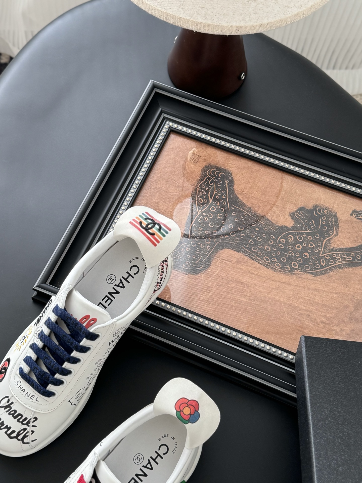 Chanel Graffiti Leather Sneakers: Iconic Style, Unmatched Comfort 9 i1741617470269 6392 0 7