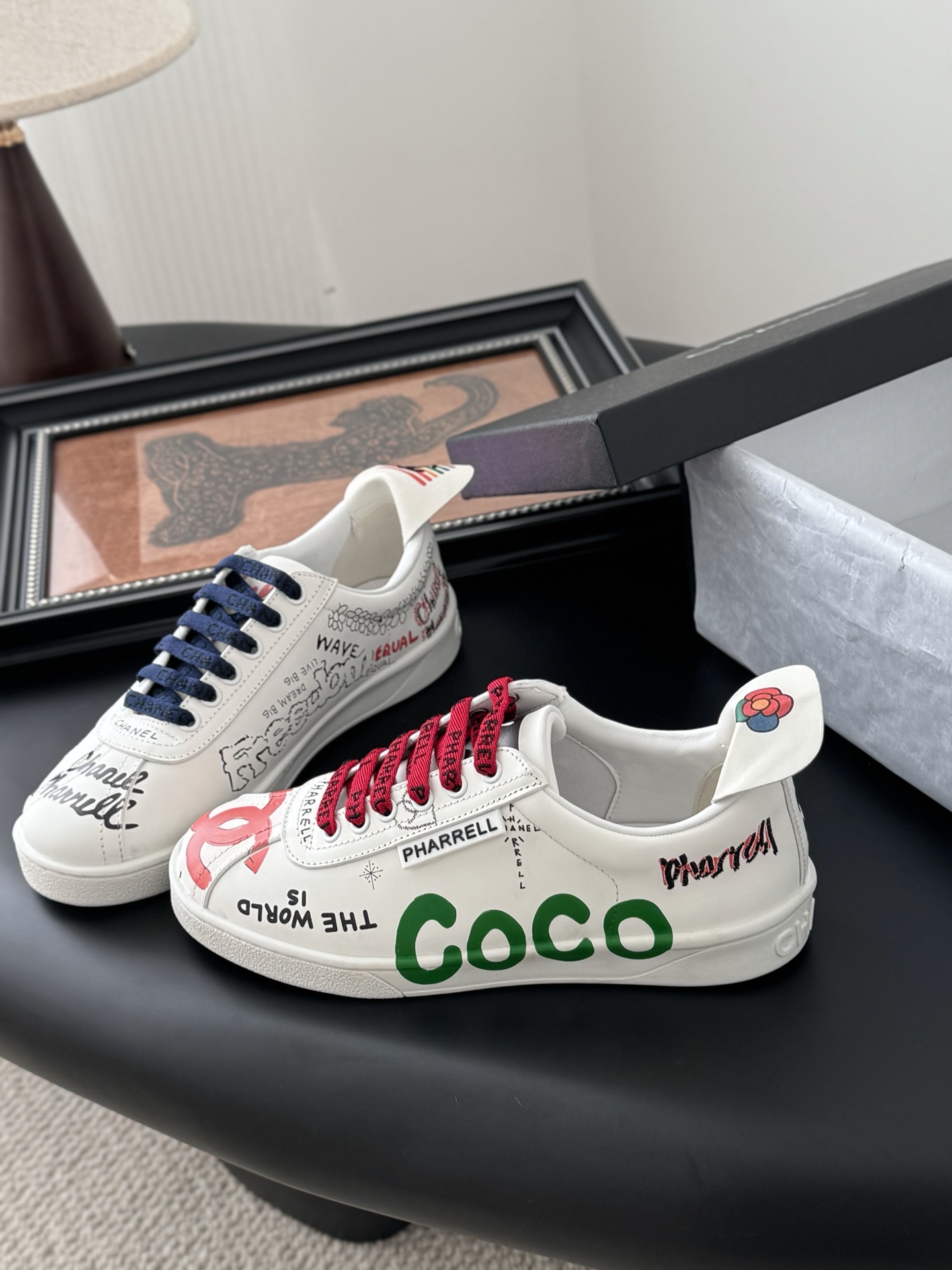 Chanel Graffiti Leather Sneakers: Iconic Style, Unmatched Comfort
