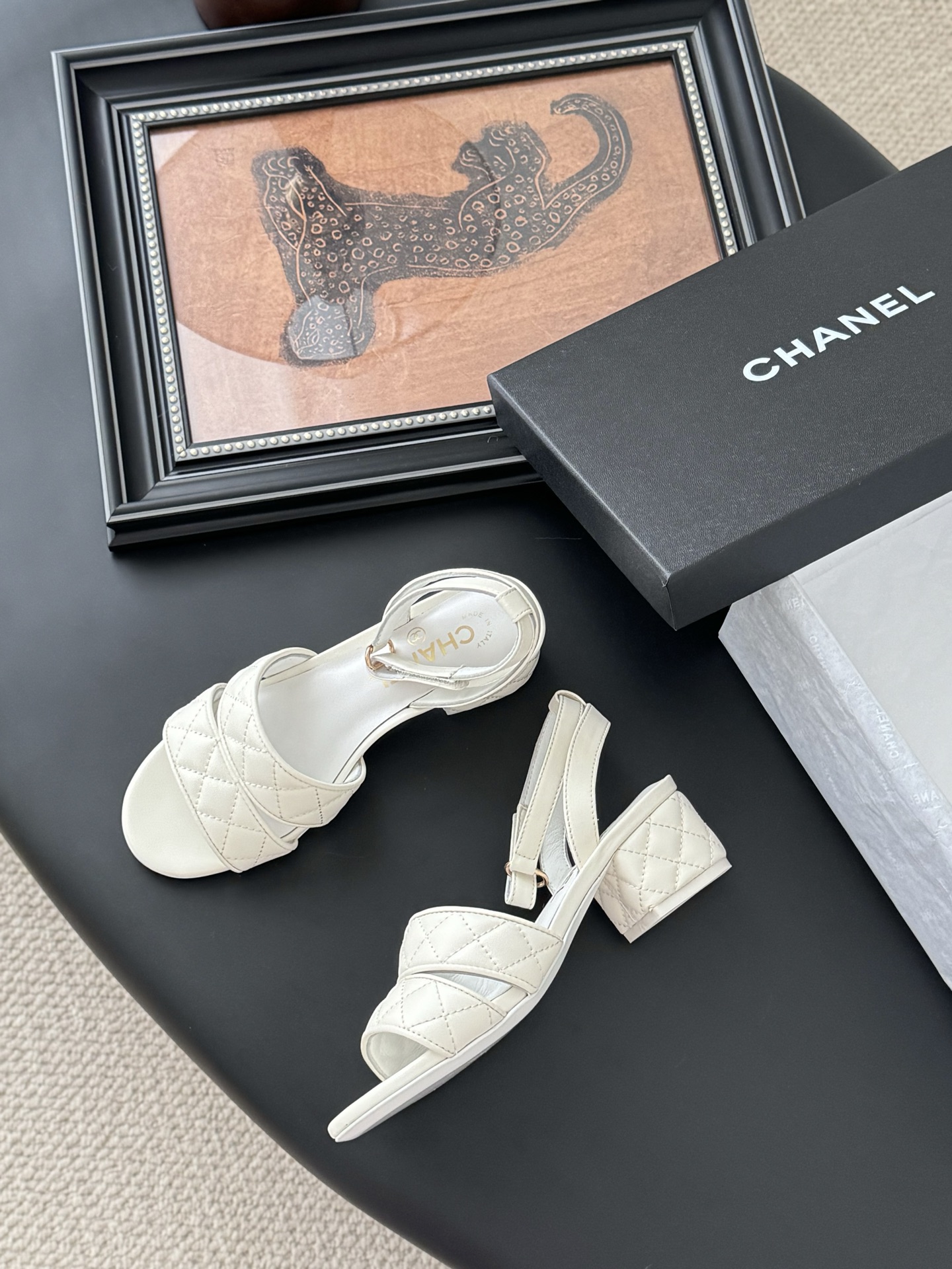 Chanel Quilted Leather Mary Jane Sandals - Comfortable & Stylish 14 Chanel Quilted Leather Mary Jane Sandals - Comfortable & Stylish