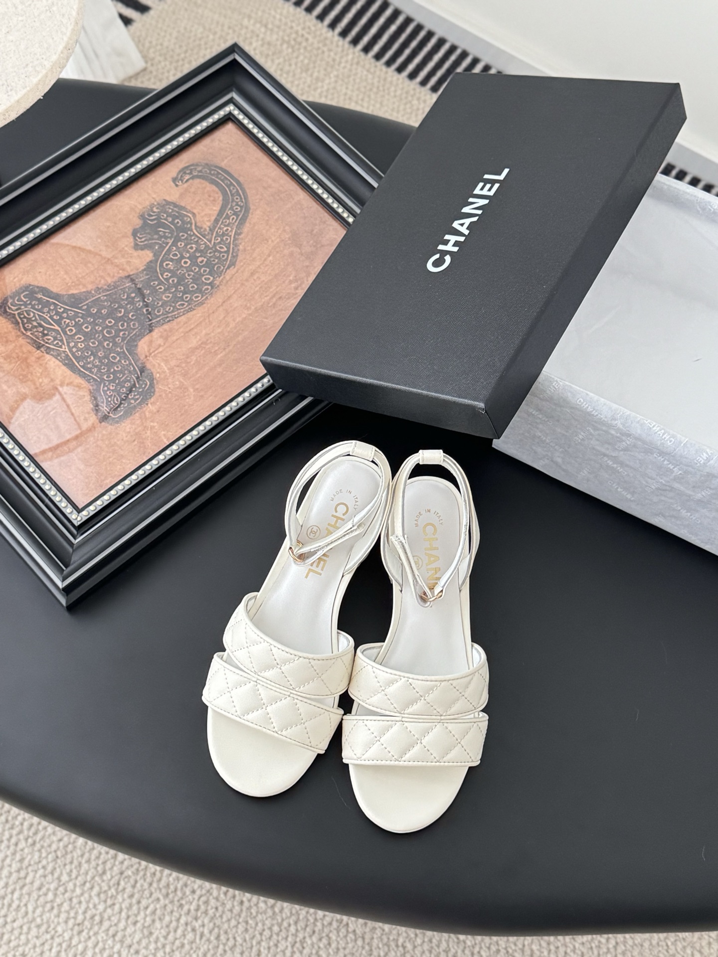 Chanel Quilted Leather Mary Jane Sandals - Comfortable & Stylish 3 i1742060685019 1310 0 0