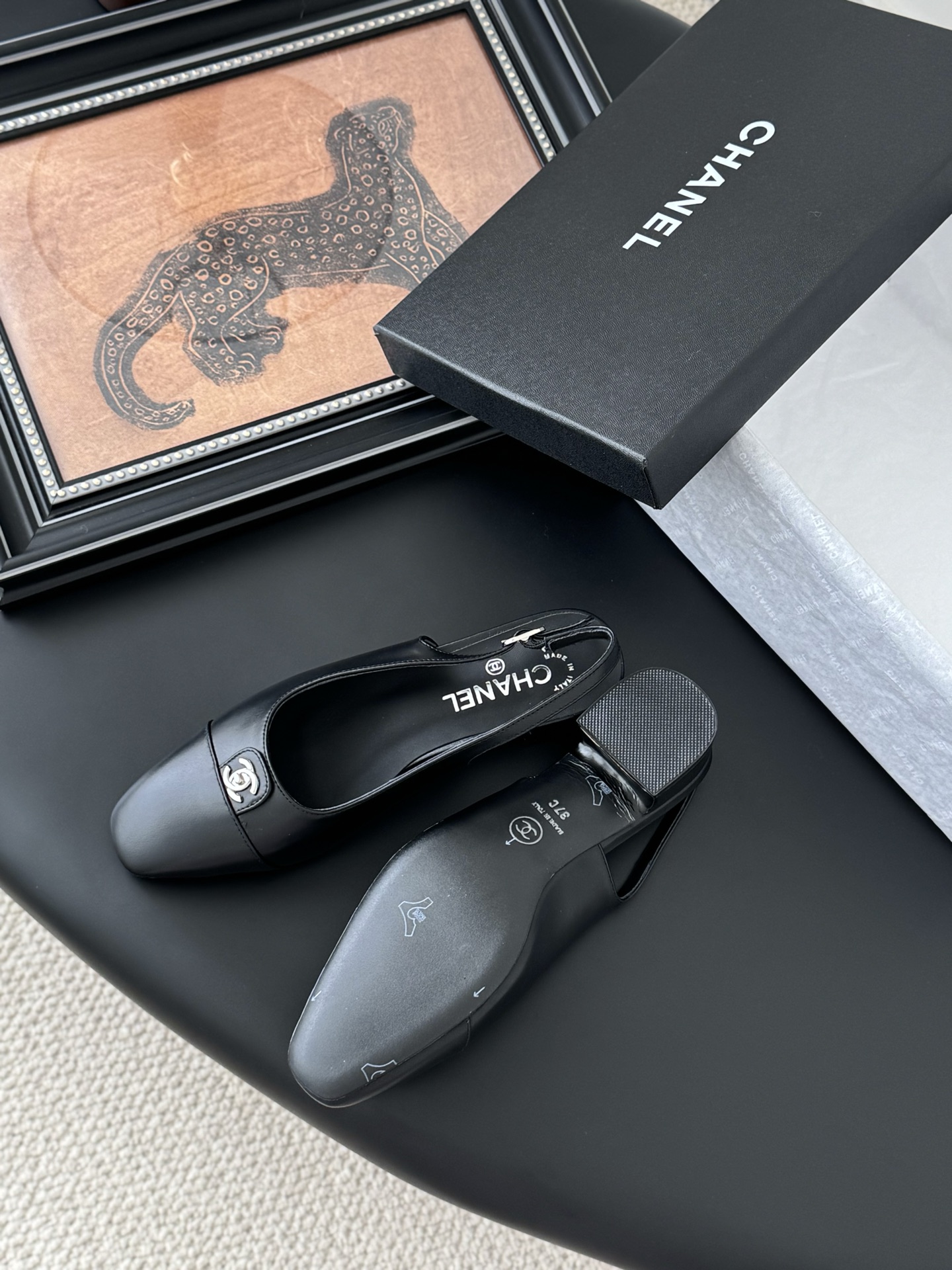 Chanel 25K Mary Jane Slingback Leather Pumps - High Quality, All Colors 6 i1742819595502 7396 0 4