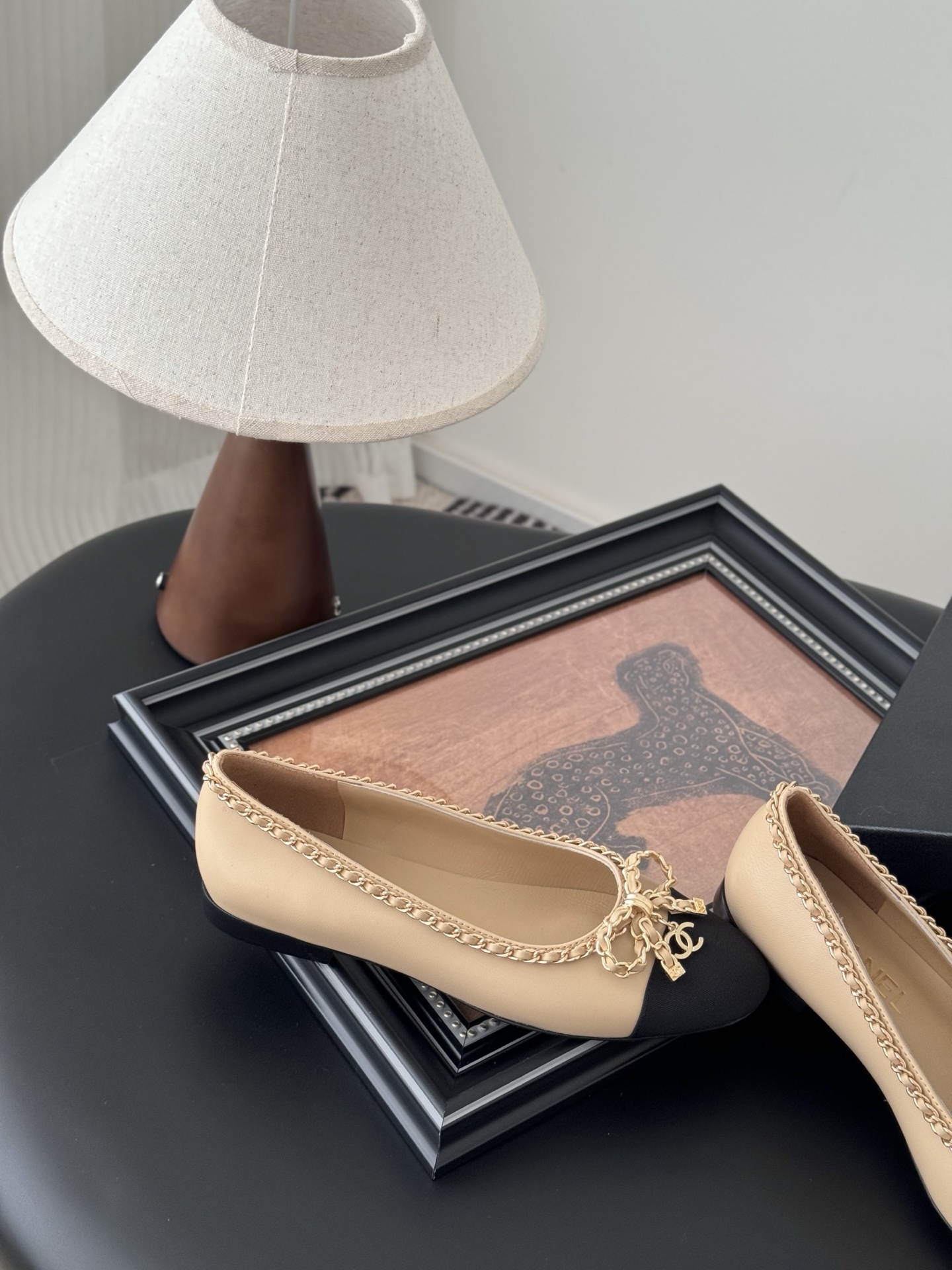 Chanel 25K Chain Detail Ballerinas, Classic Round Toe Design 9 i1743777465528 8169 0 7