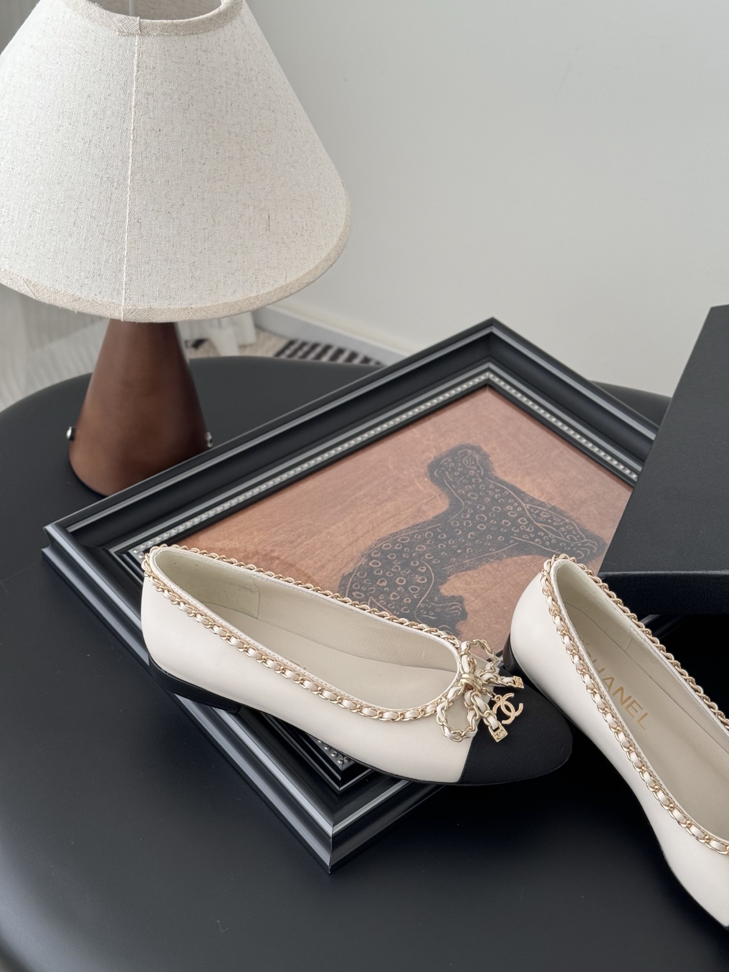 Chanel 25K Chain CC Block Heel Pumps, Classic Design, Comfortable Fit 9 i1743777482722 9319 0 7