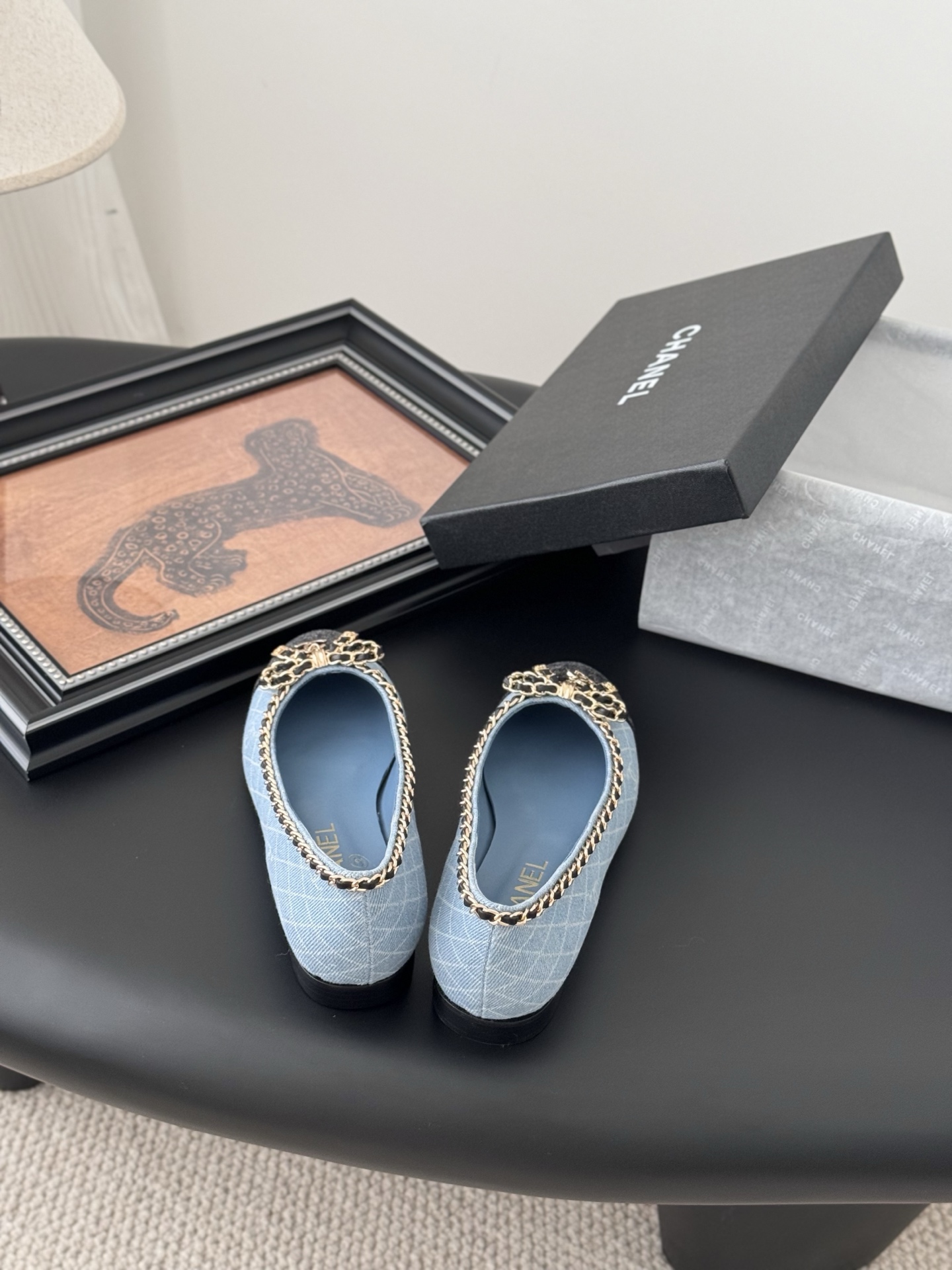 Chanel 25K Chain CC Chunky Heel Flats - Classic & Comfortable 7 i1743777502396 2677 0 5