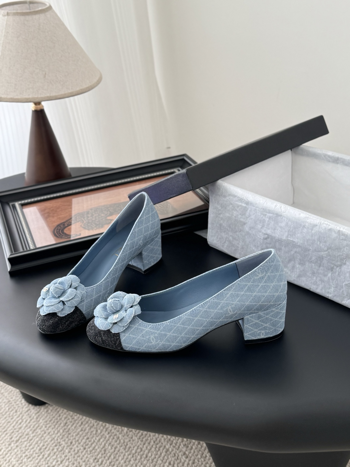 Chanel 25K Camellia Ballet Flats - Elegant Lambskin Shoes 4 i1744042114908 4527 0 1