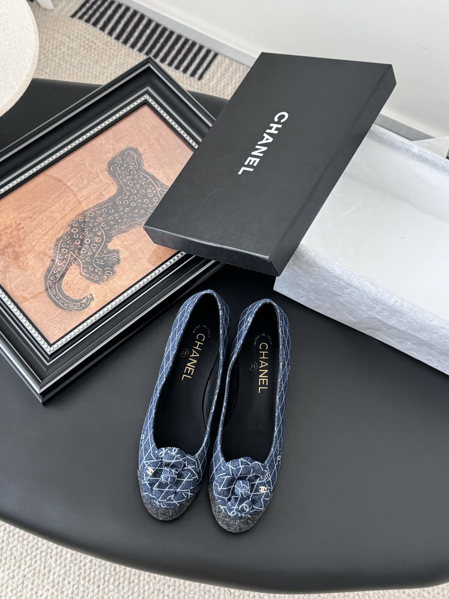 Chanel 25K Spring/Summer Camellia Ballet Flats - Elegant Designer Shoes 3 i1744042186863 6189 0 0