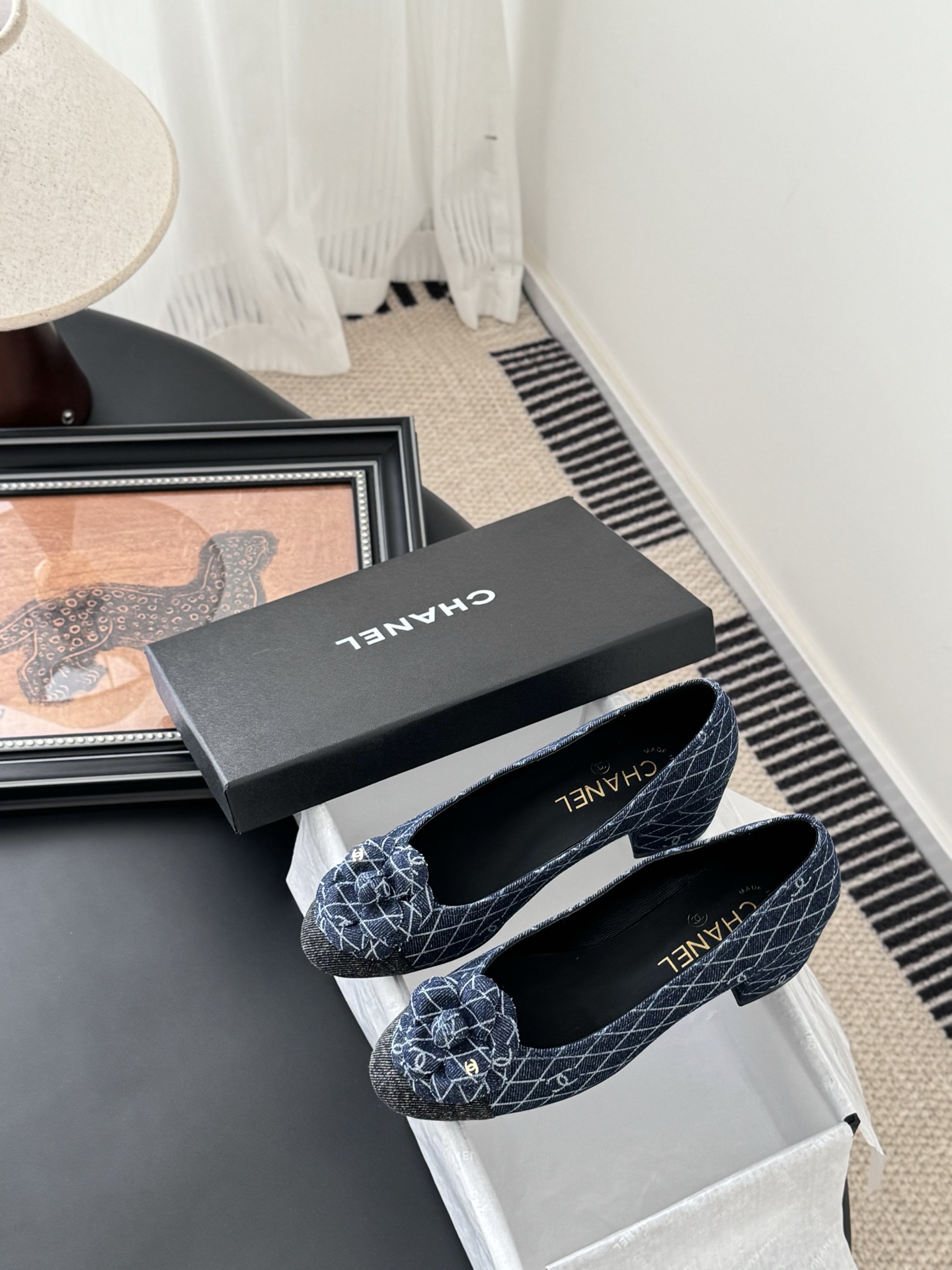 Chanel 25K Spring/Summer Camellia Ballet Flats - Elegant Designer Shoes 10 i1744042188199 445 0 8
