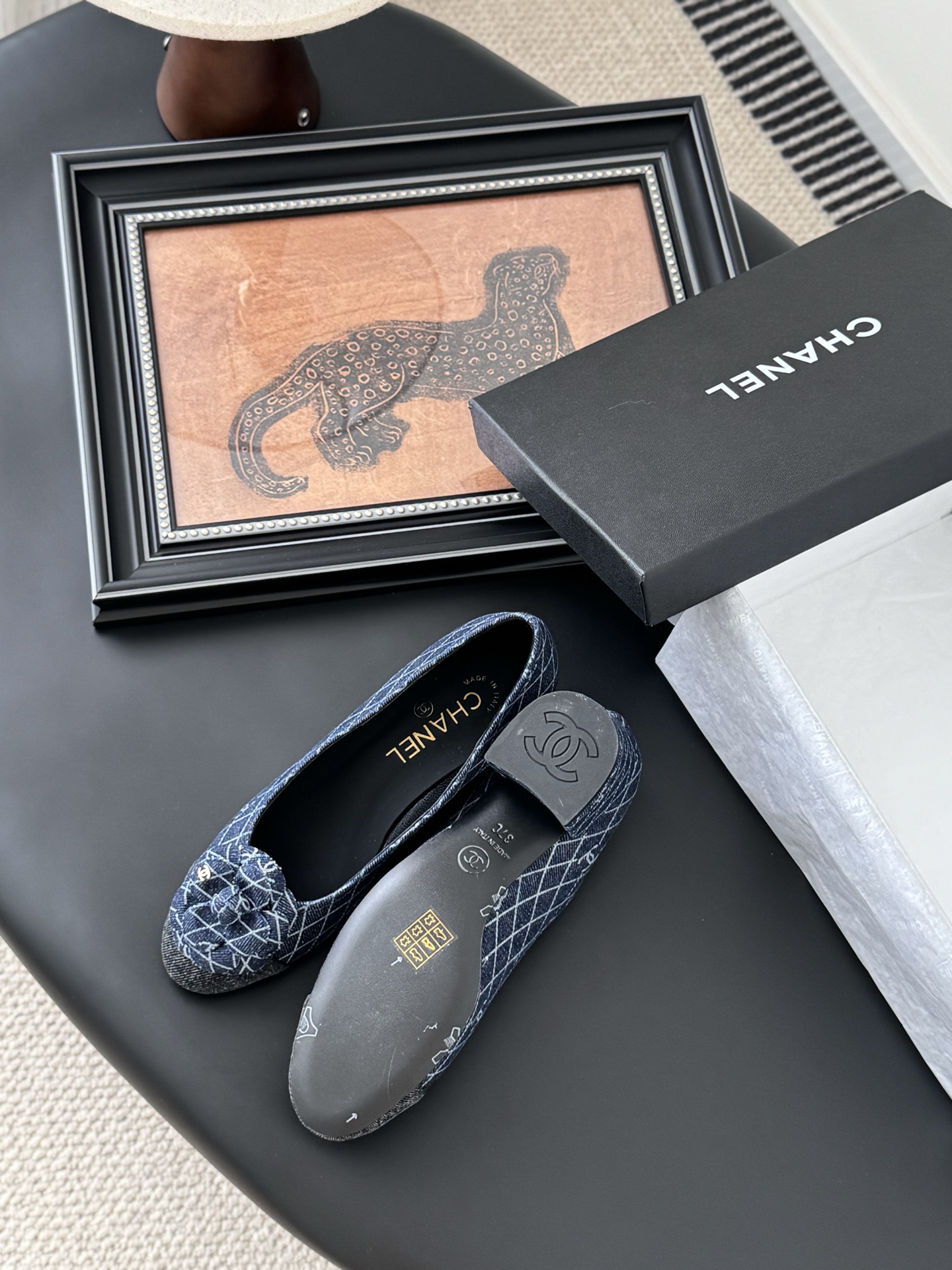 Chanel 25K Spring/Summer Camellia Ballet Flats - Elegant Designer Shoes 6 i1744042188235 6757 0 4