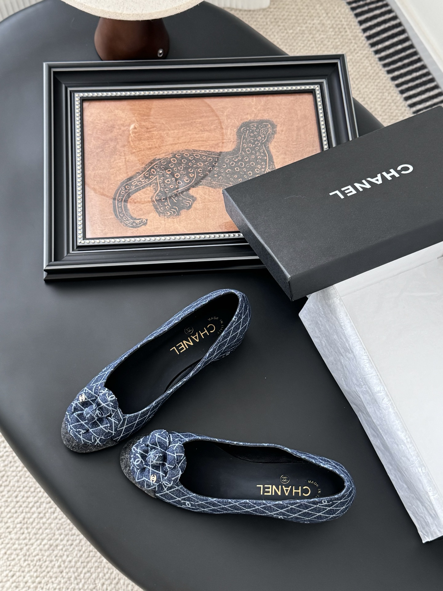 Chanel 25K Spring/Summer Camellia Ballet Flats - Elegant Designer Shoes 7 i1744042188237 5158 0 5
