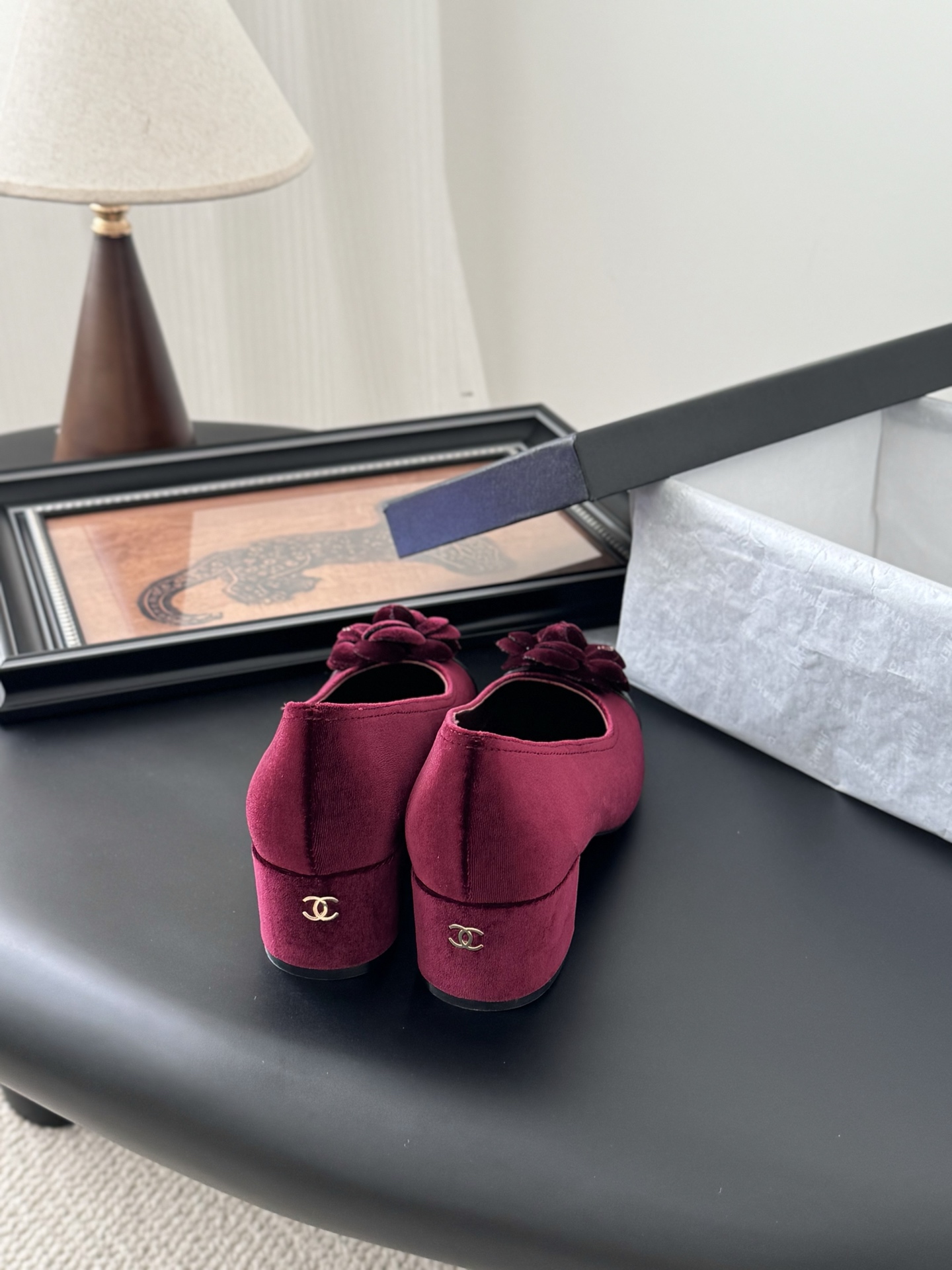 Chanel 25K Camellia Ballet Flats - Elegant Lambskin Shoes with Flower Detail 5 i1744042215387 7144 0 2