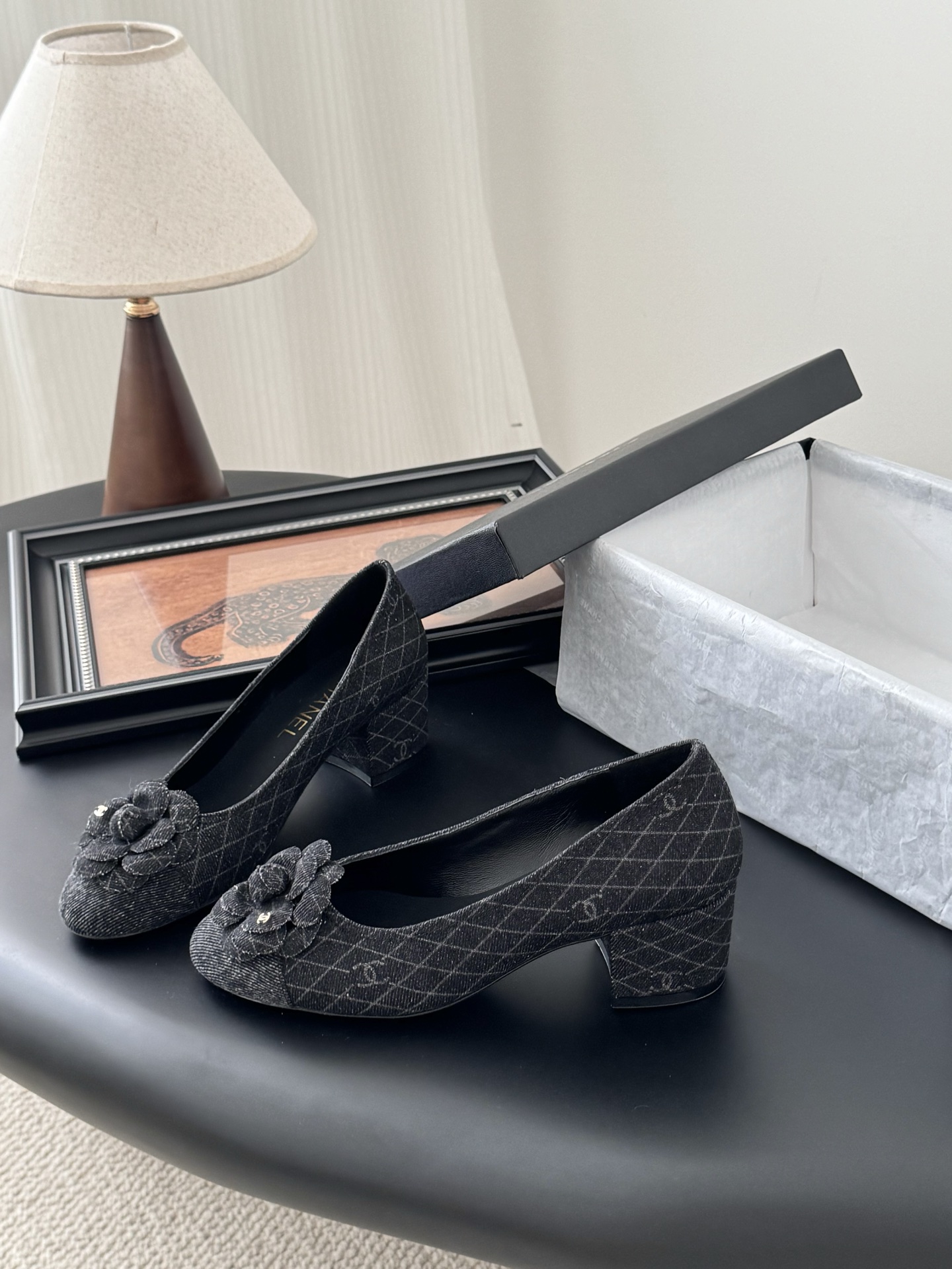 Chanel 25K Spring Camellia Lambskin Pumps, Elegant & Comfortable 4 i1744042252046 4403 0 1