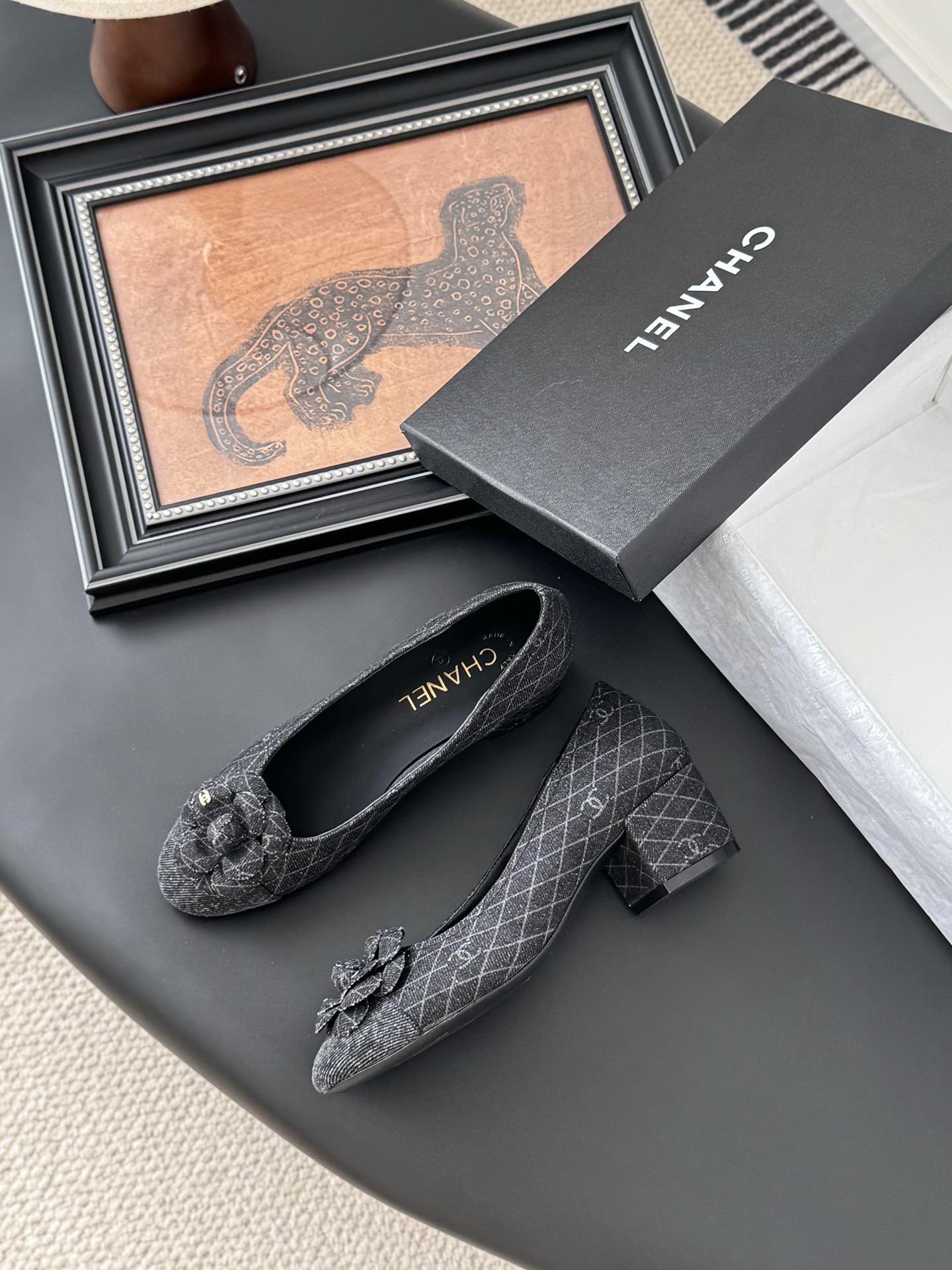 Chanel 25K Spring Camellia Lambskin Pumps, Elegant & Comfortable 2 i1744042253056 3148 0 3