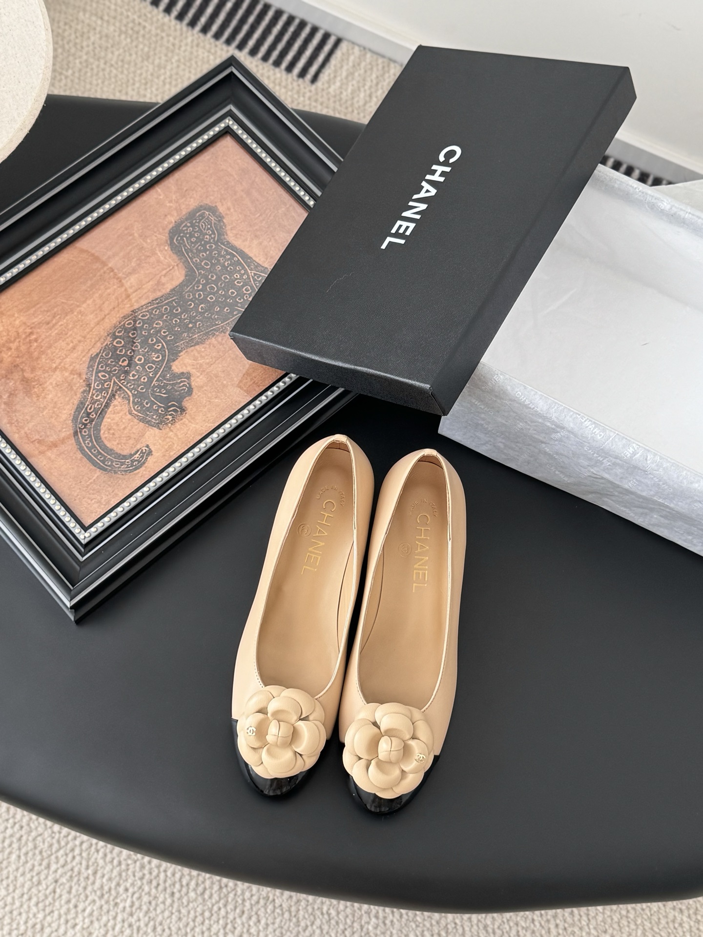 Chanel 25K Spring Camellia Pumps, Elegant Lambskin Shoes, Women 3 i1744042273514 8109 0 0