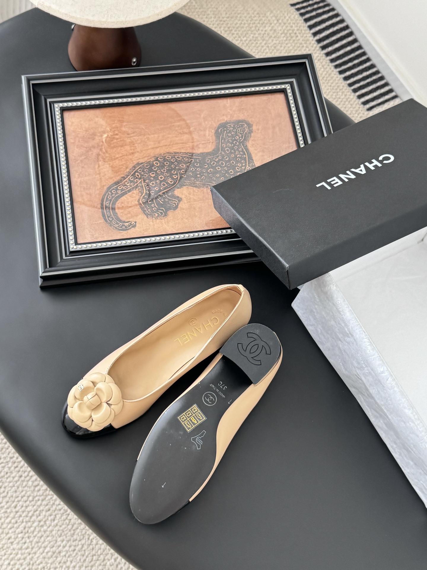 Chanel 25K Spring Camellia Pumps, Elegant Lambskin Shoes, Women 6 i1744042274313 5366 0 4