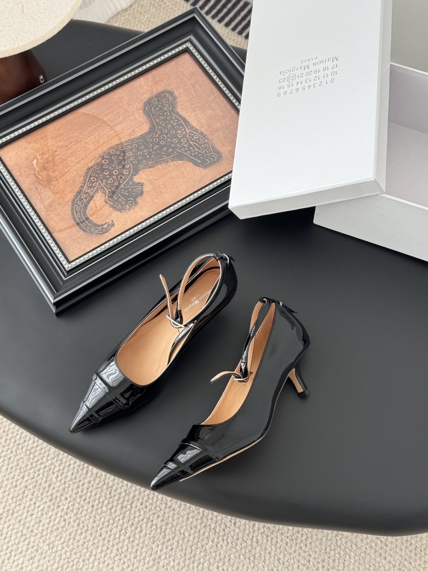 Maison Margiela MM6 Tabi Black Leather Ankle Strap Heel Pumps 2 i1744128135971 6887 0 2