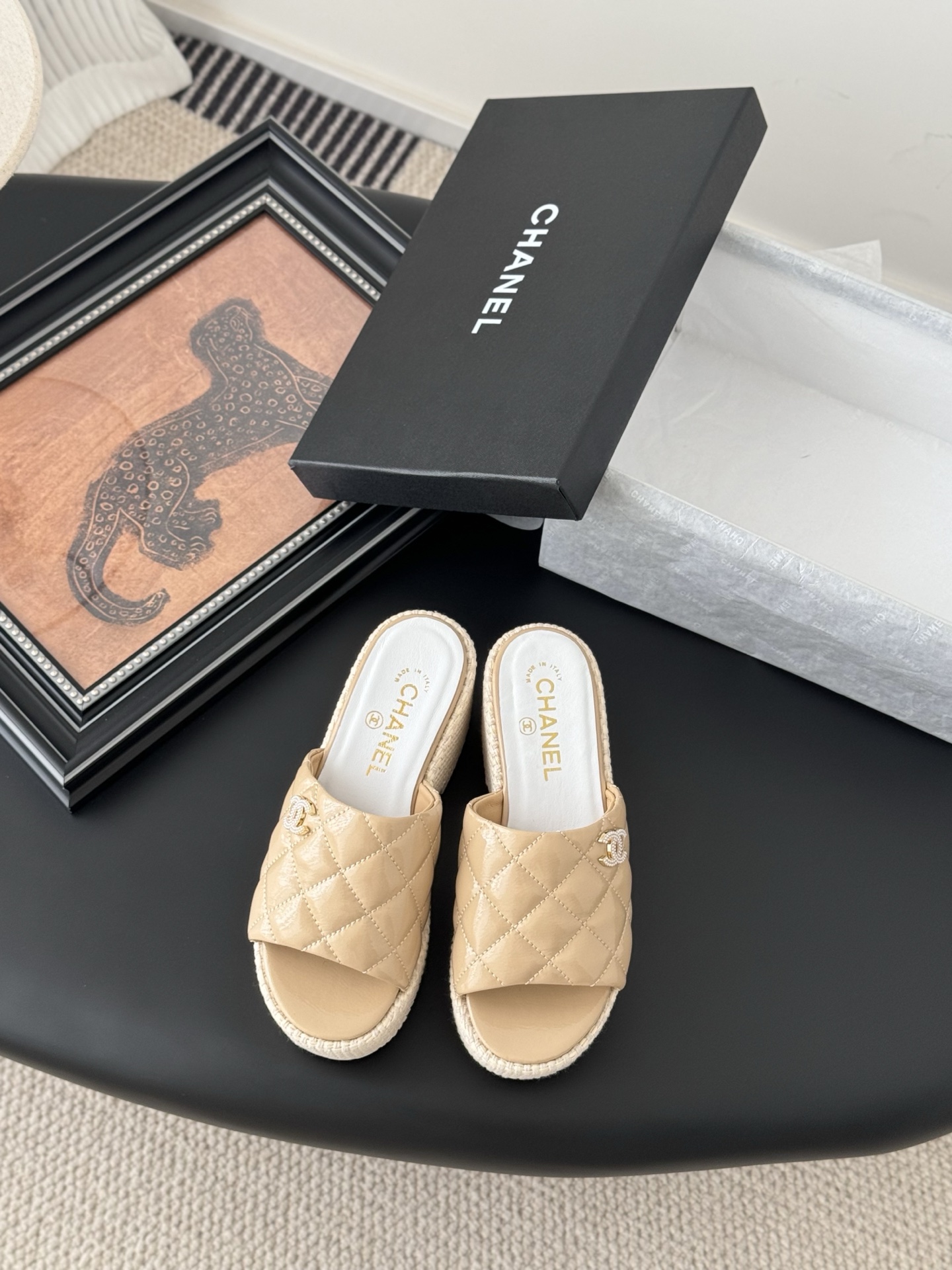 Chanel Chanel 25C早春度假系列拖鞋