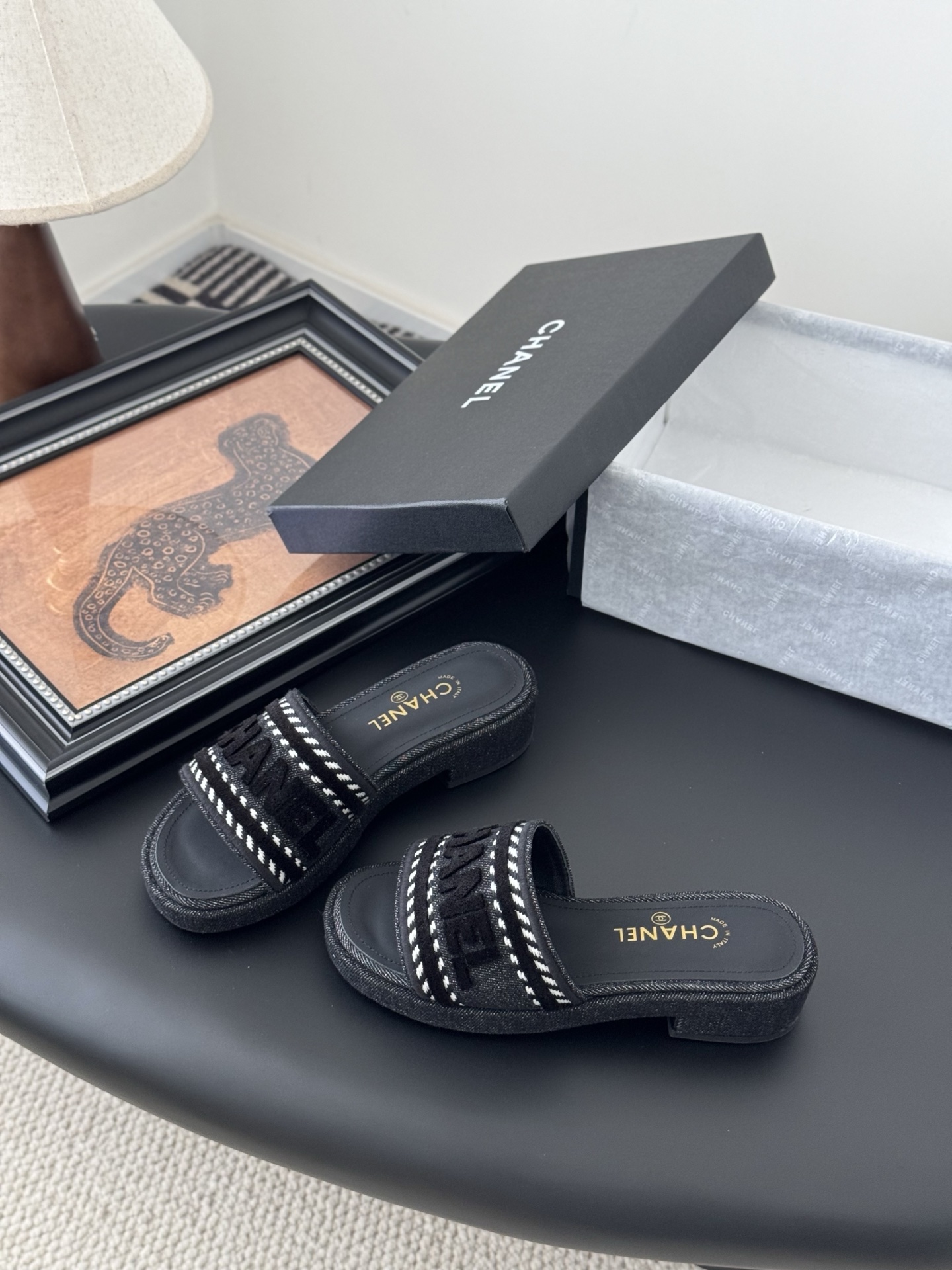 Chanel Women's Spring/Summer Slides - Premium Leather, Designer Comfort 4 i1745236967171 7649 0 1