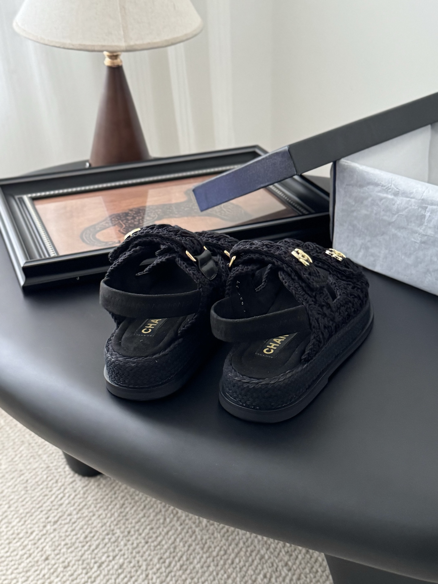 Chanel 25 New Velcro Sandals - Top Quality Replica in Multiple Colors 5 i1745568945068 3015 0 2