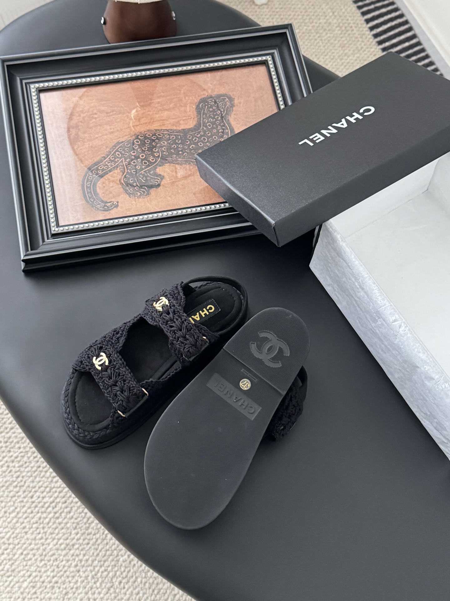 Chanel 25 New Velcro Sandals - Top Quality Replica in Multiple Colors 6 i1745568945231 8225 0 4