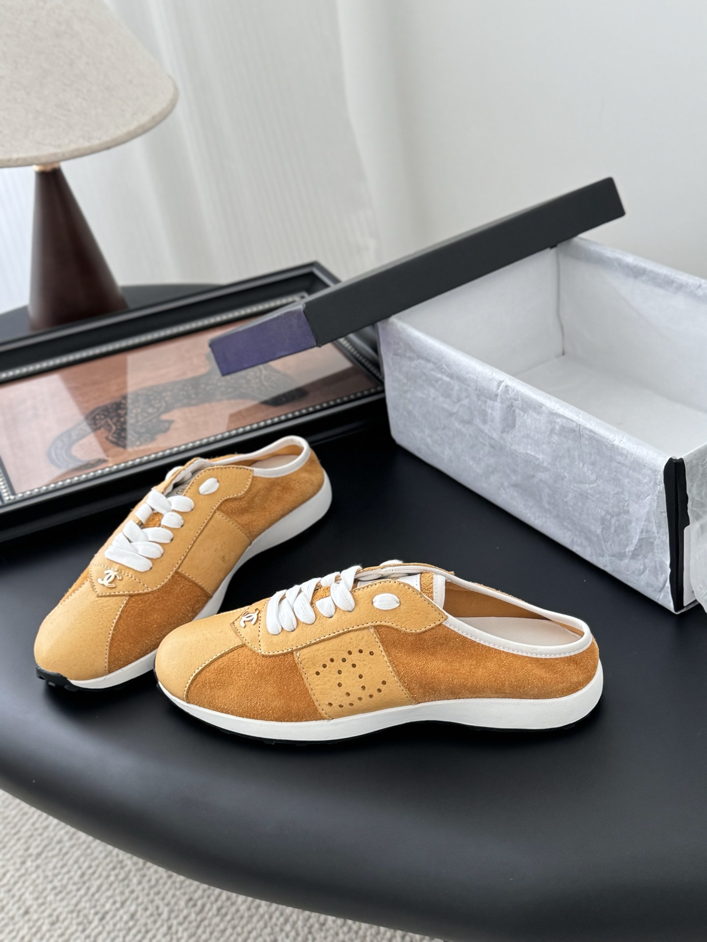 Chanel Women's New 25C Sporty Casual Sneakers Versatile Mule Style 2 i1745936839408 9192 0 1