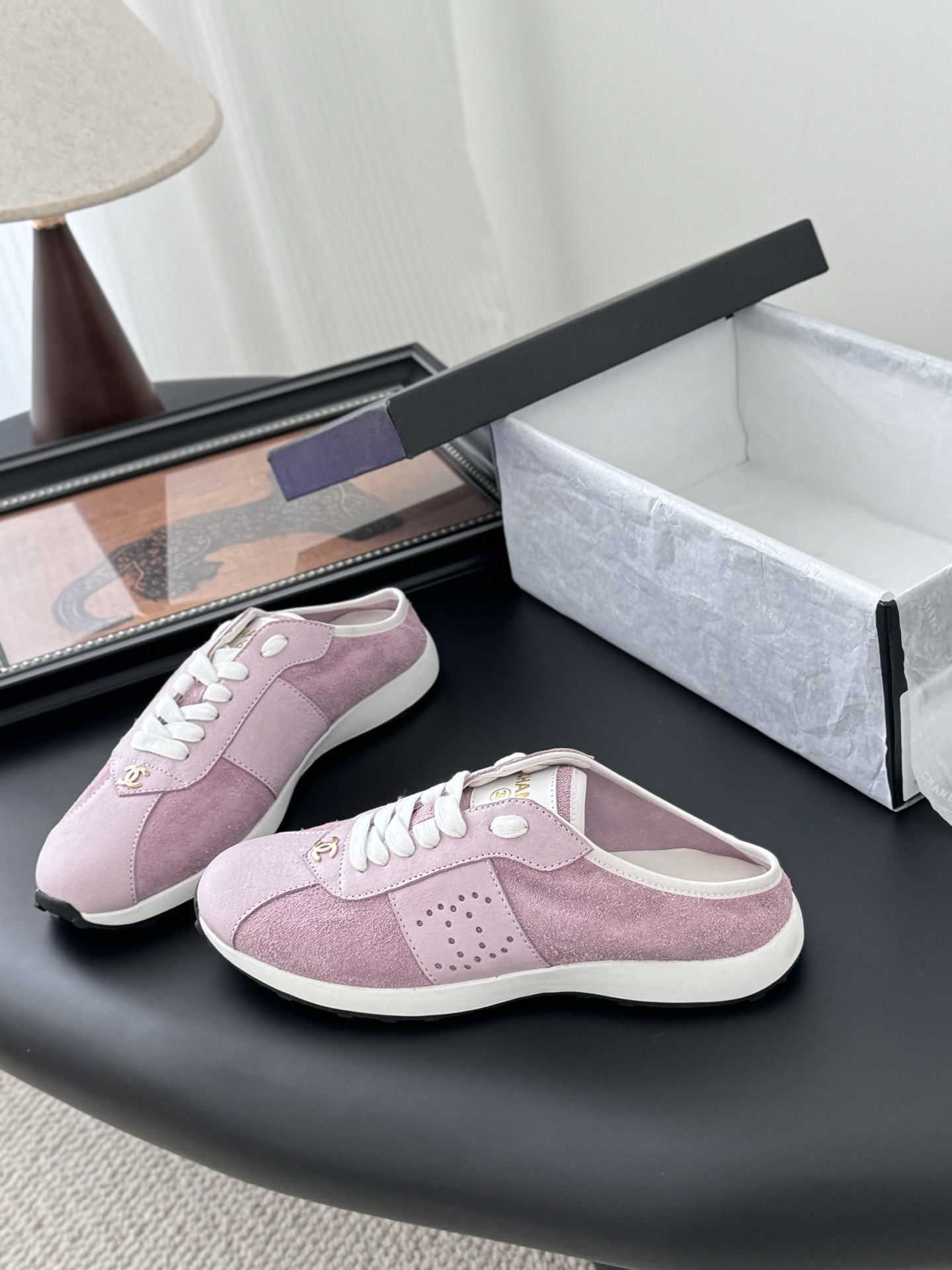 Chanell 25C Women's Sporty Casual Sneakers, Comfortable and Versatile 1 Chanell 25C Women's Sporty Casual Sneakers, Comfortable and Versatile
