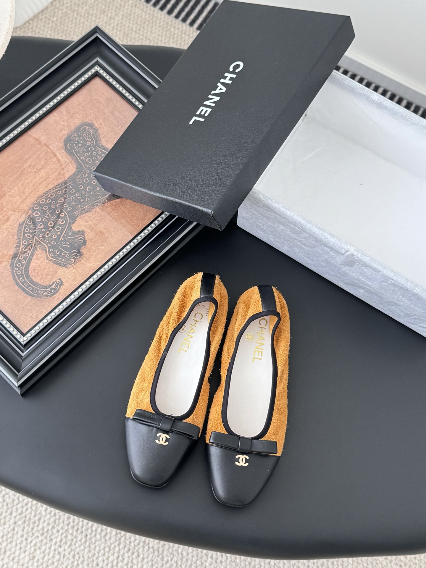 Chanel Women's Ballerina Flats with Bow Accent, Size 35-40 3 i1745936914694 7395 0 0