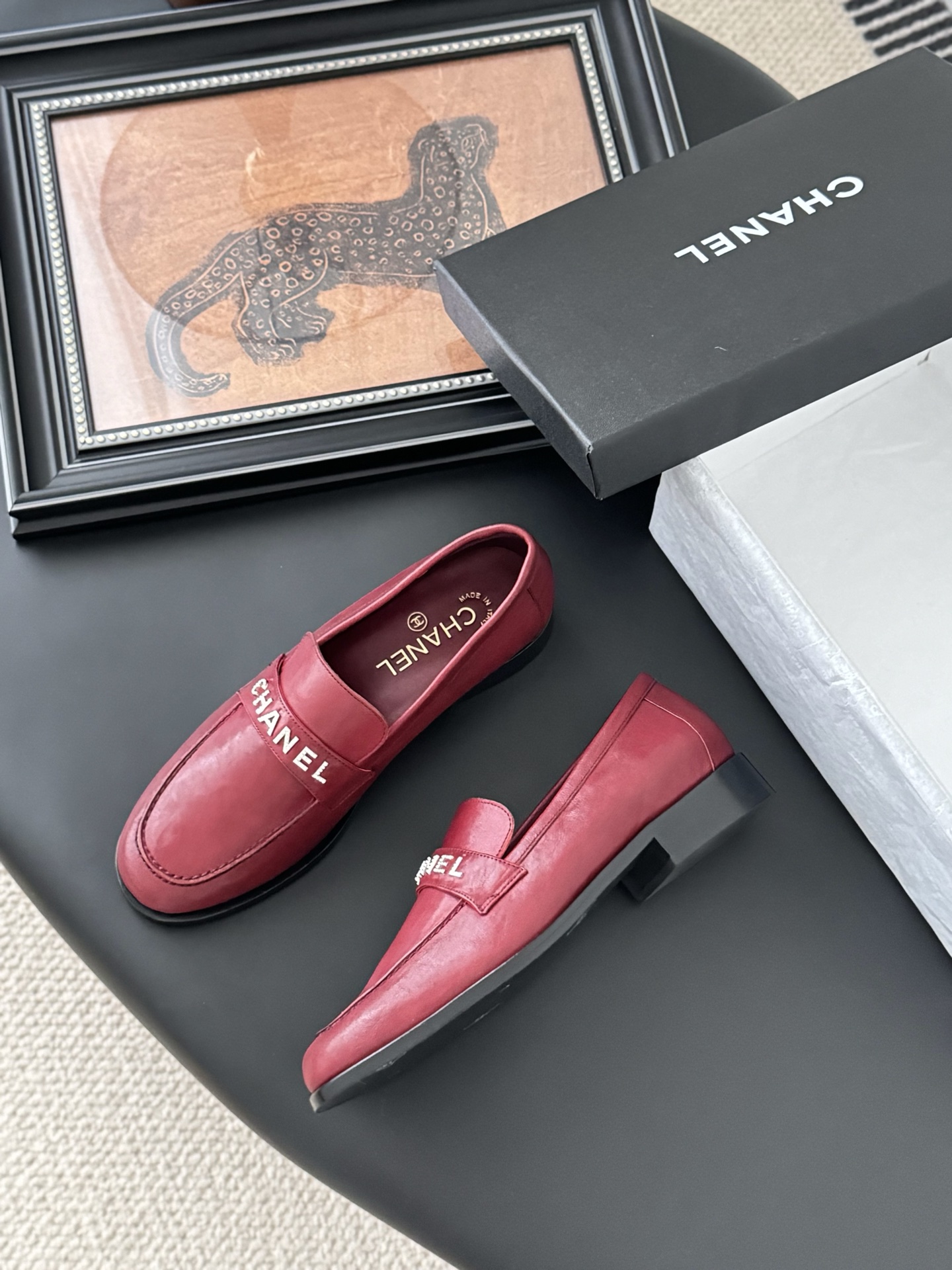 Chanel Women's Loafers Leather Classic Stylish Comfortable Shoes 1 Chanel Women's Loafers Leather Classic Stylish Comfortable Shoes