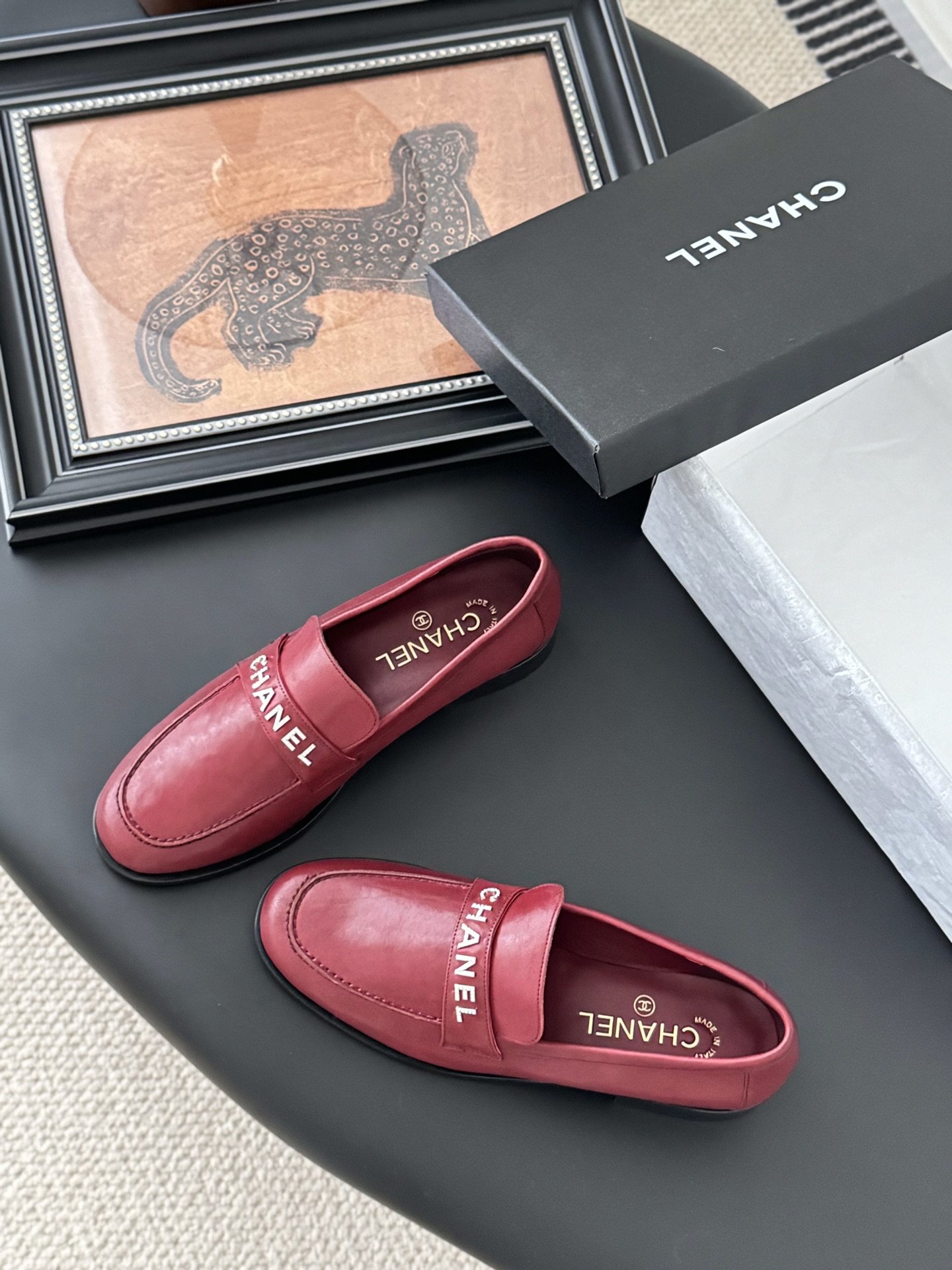 Chanel Women's Loafers Leather Classic Stylish Comfortable Shoes 7 i1746272660561 3006 0 5
