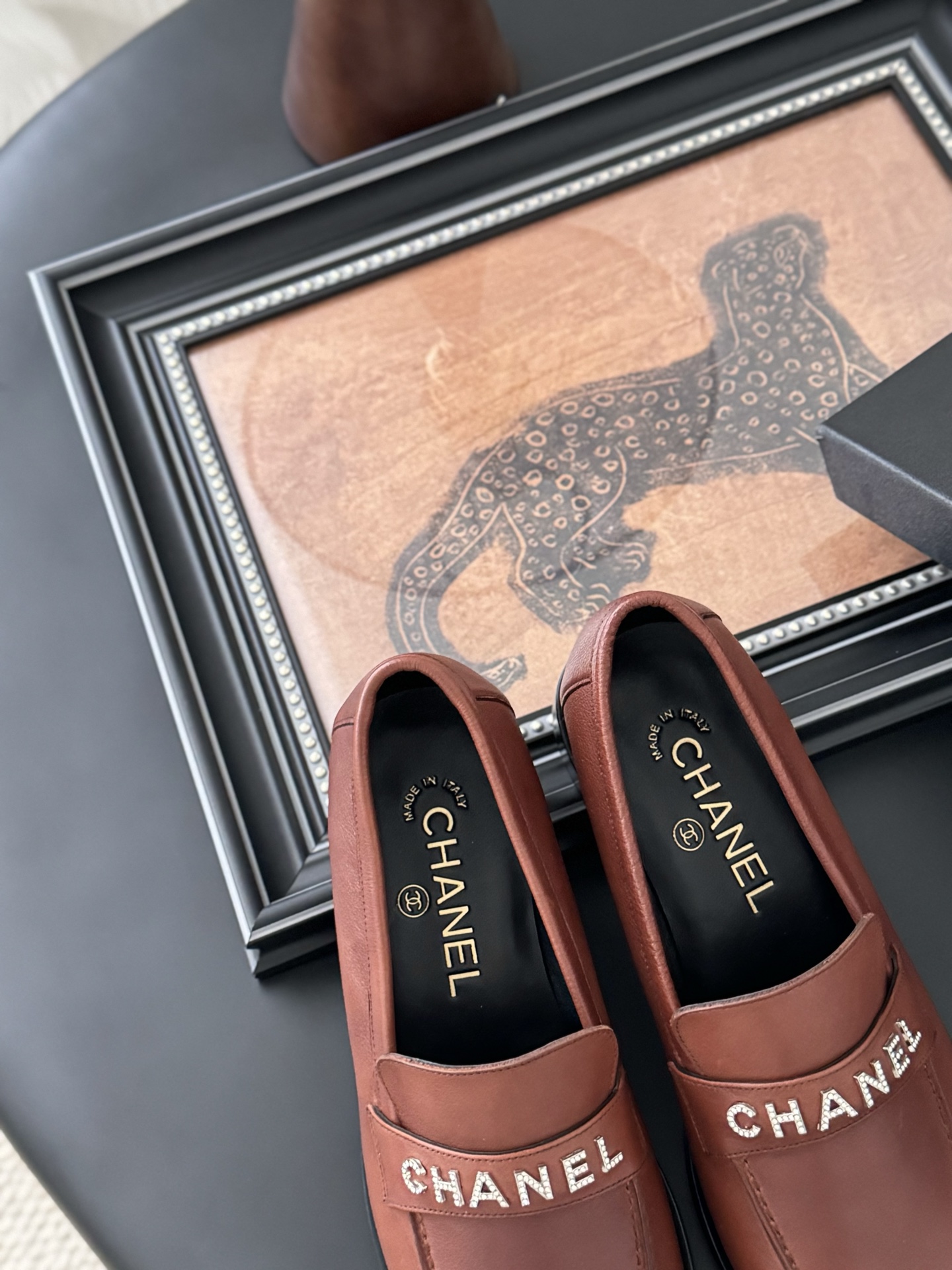 Chanel Women's Leather Loafers Classic Modern Style, Sizes 35-41 8 i1746272736835 1014 0 6