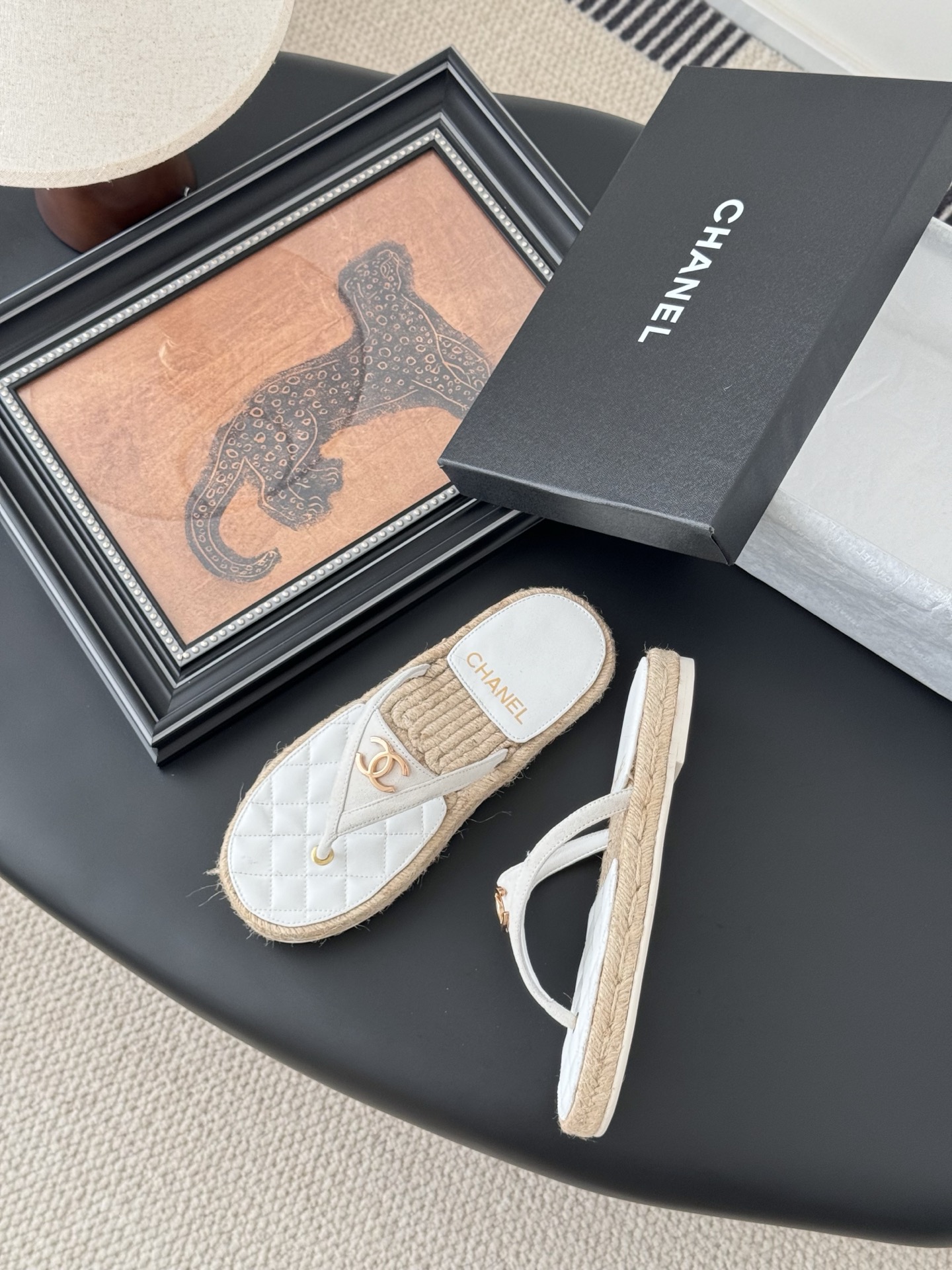 Chanel 25P Quilted Lambskin Thong Sandals - High Quality, Summer Style 5 i1746273248379 5183 0 2