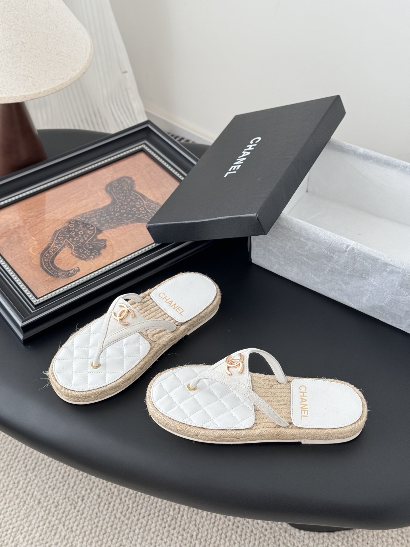 Chanel 25P Quilted Lambskin Thong Sandals - High Quality, Summer Style 4 i1746273248459 7435 0 1