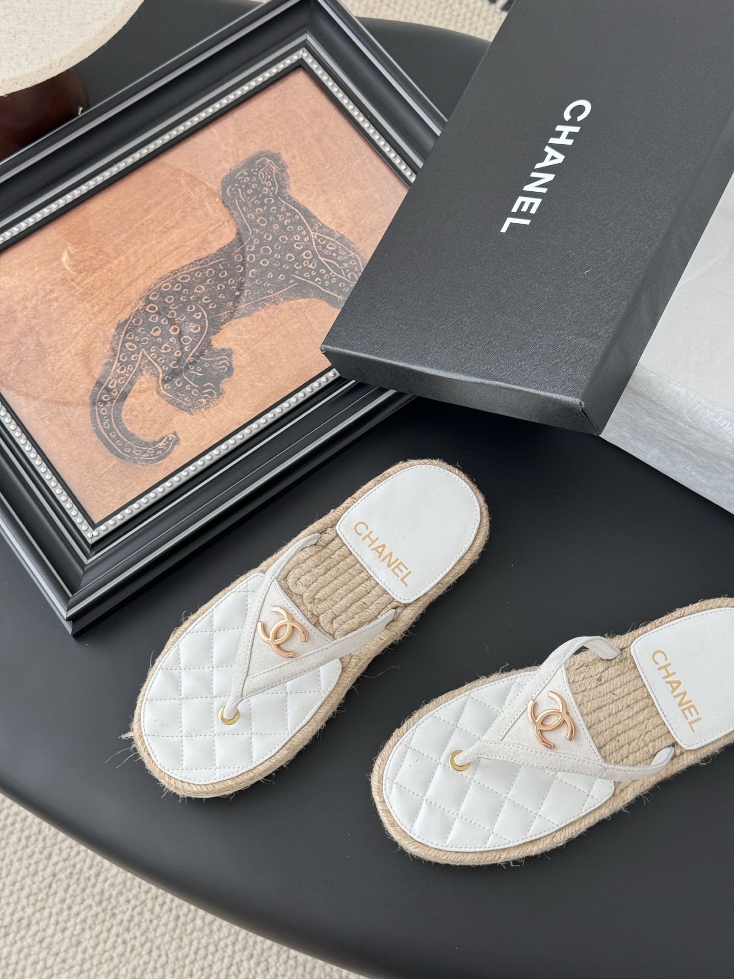 Chanel 25P Quilted Lambskin Thong Sandals - High Quality, Summer Style 7 i1746273249163 613 0 4