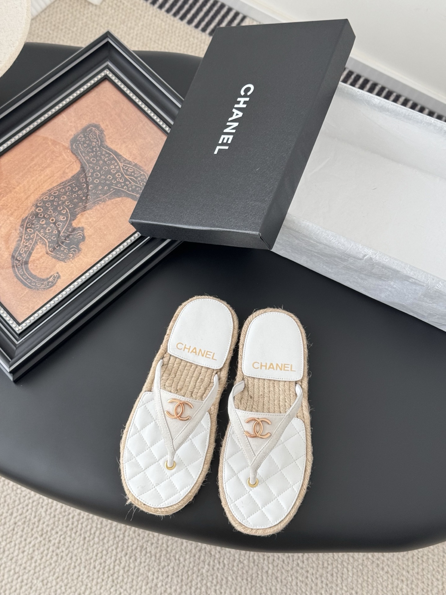 Chanel 25P Quilted Lambskin Thong Sandals - High Quality, Summer Style 3 i1746273249192 3846 0 0