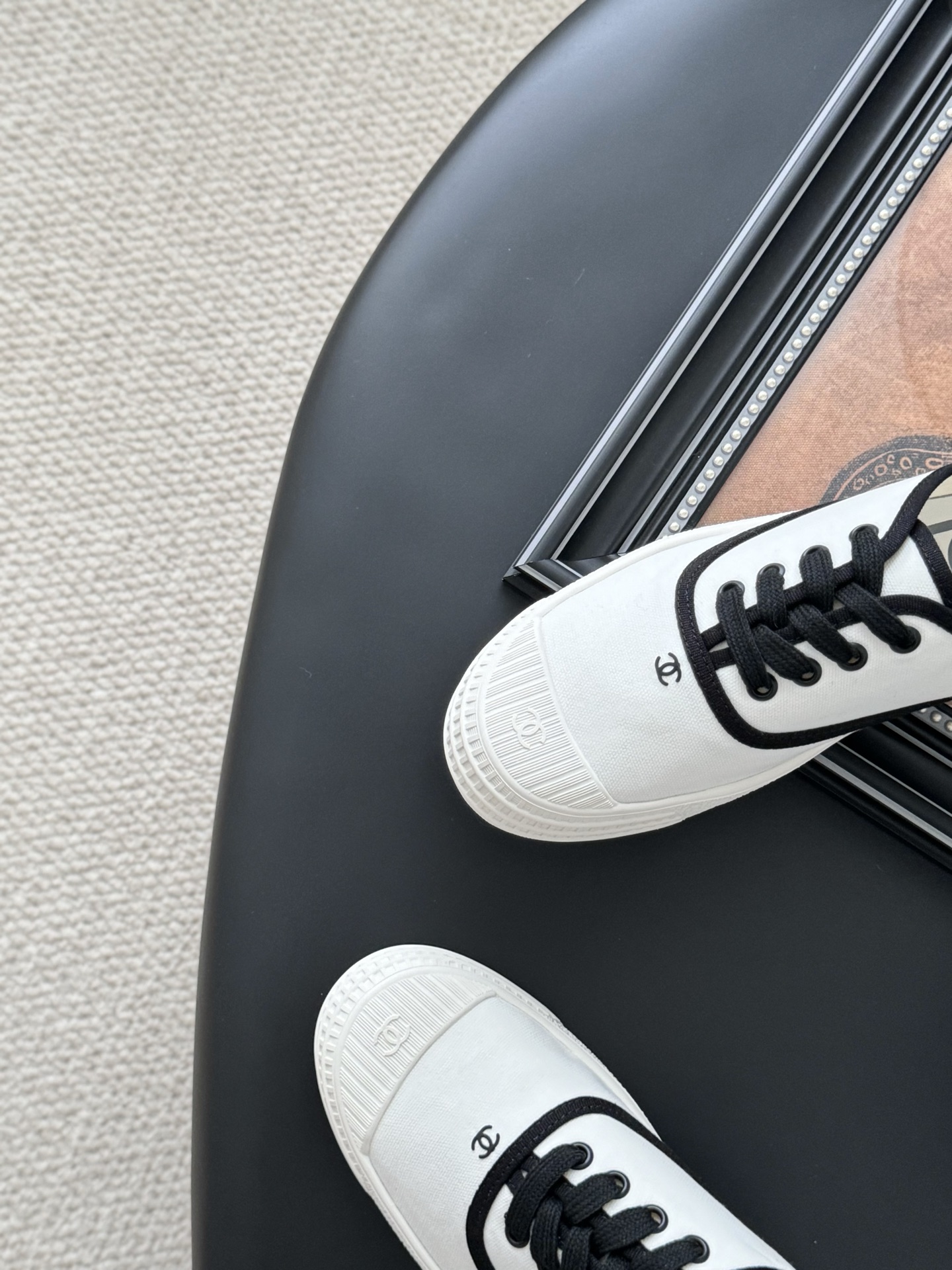 Chanel P620 配白色飞机盒 中古復刻小白鞋