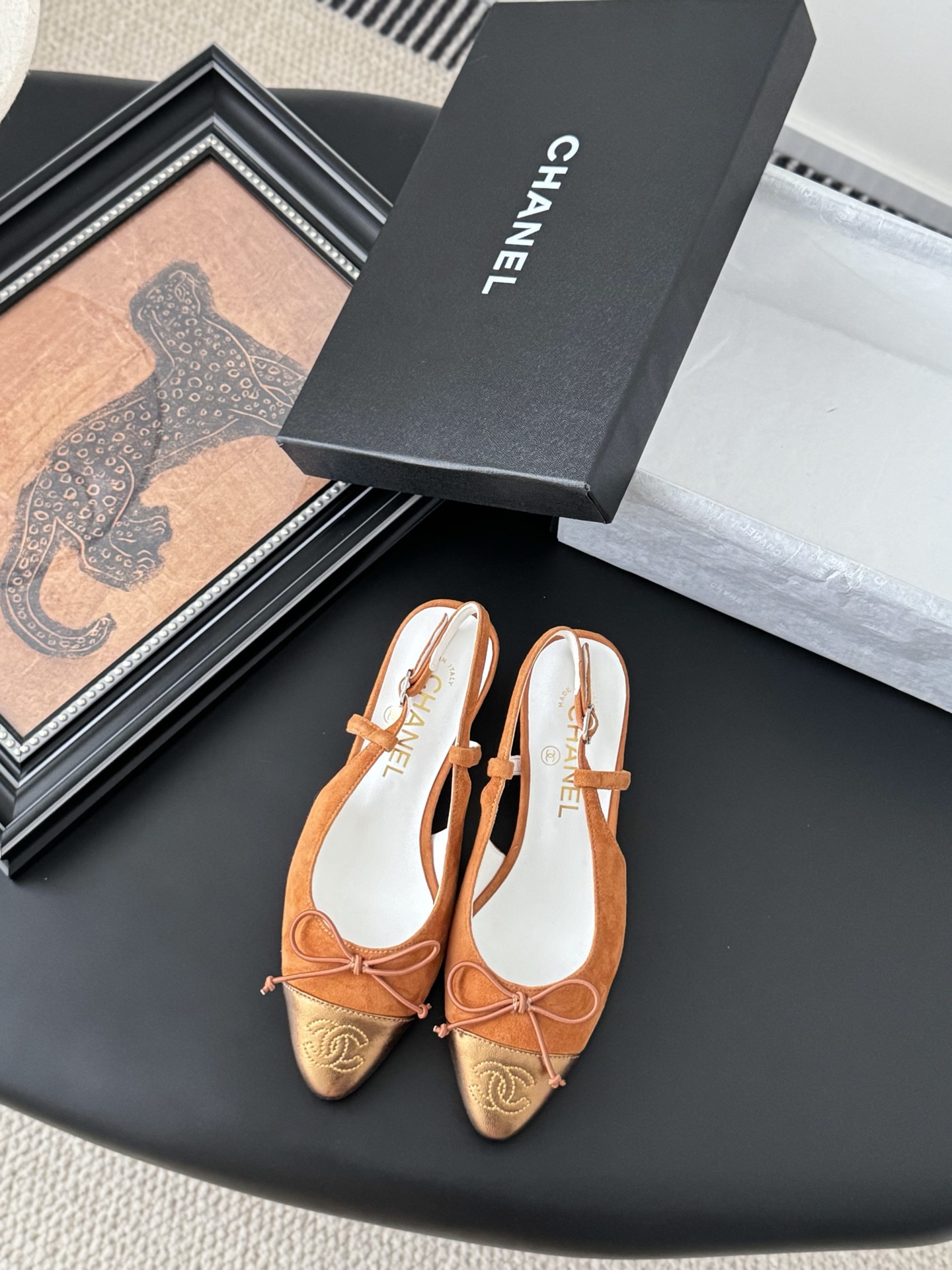 Chanel 25K Mary Jane Slingback Heels - Suede & Leather, All Colors Available 3 i1746553470548 3209 0 0