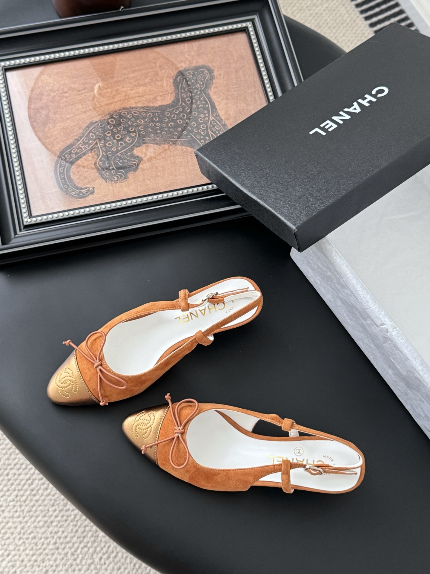 Chanel 25K Mary Jane Slingback Heels - Suede & Leather, All Colors Available 7 i1746553470568 1586 0 5