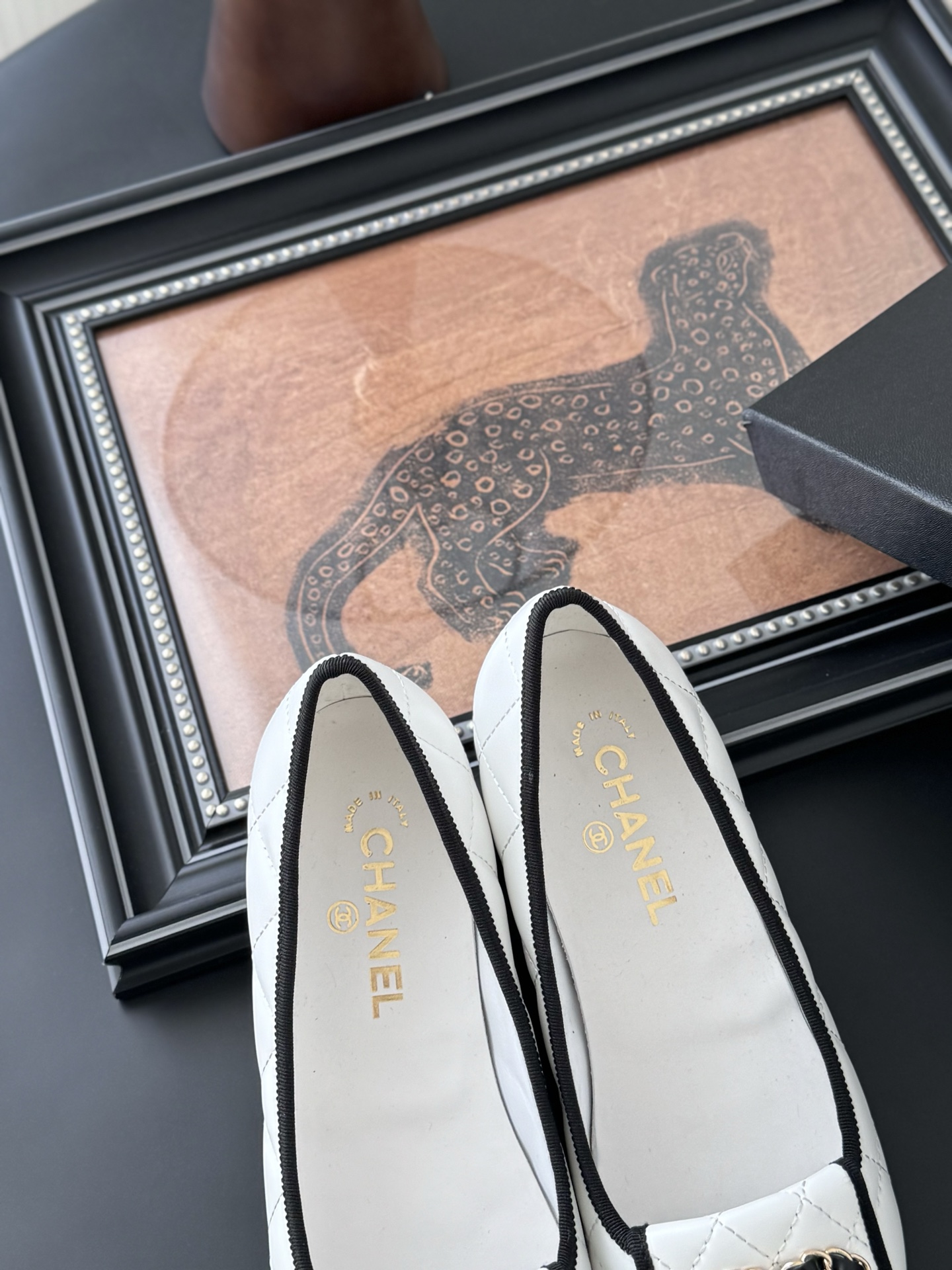 Chanel 25K Camellia White Leather Ballet Flats, Elegant and Comfortable 8 i1746730525493 7793 0 6