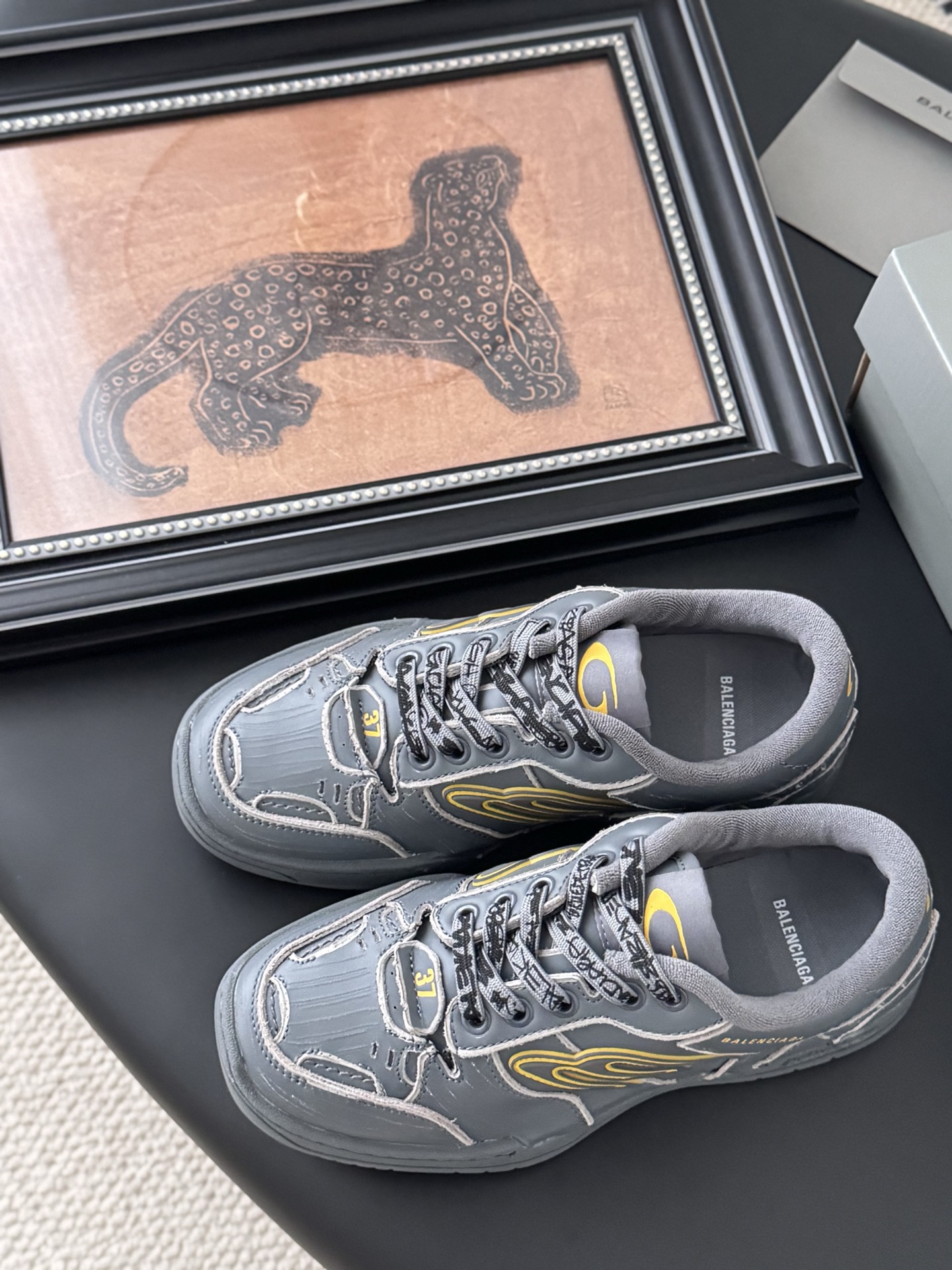 Title: Balenciaga Hamptons Leisure Shoes Review Summary: Balenciaga P888 Hamptons leisure shoes with cool design, graffiti, and sizes 35-44. - 图片 4