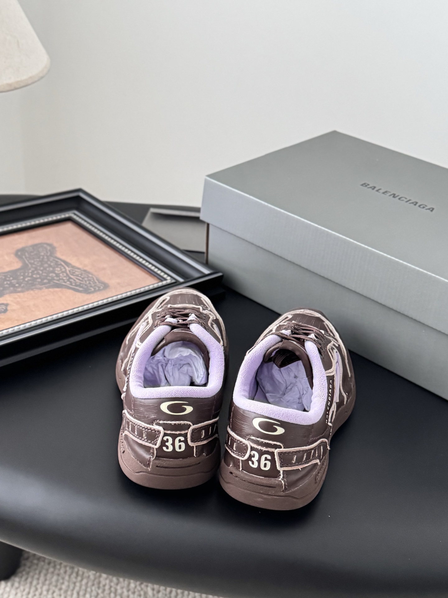 Balenciaga Hamptons Leisure Shoes: Cool Design with Graffiti Detail, Sizes 35-44 - 图片 5
